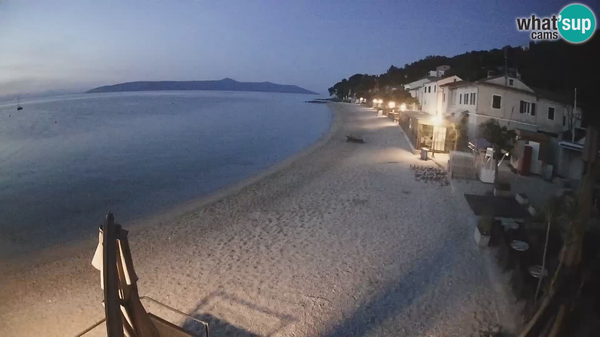 Mošćenička Draga webcam beach