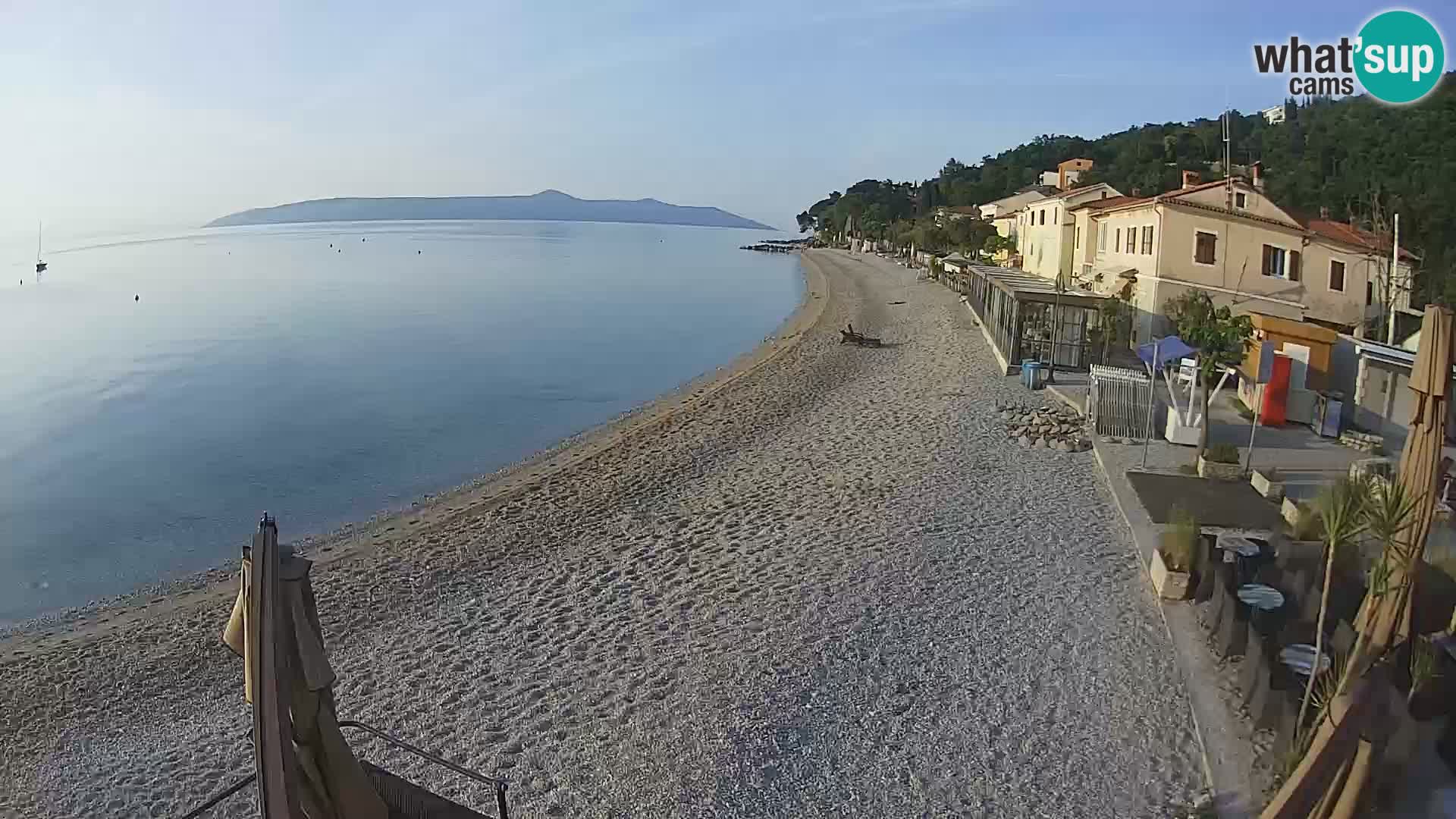 Kamera v živo Mošćenička Draga – plaža