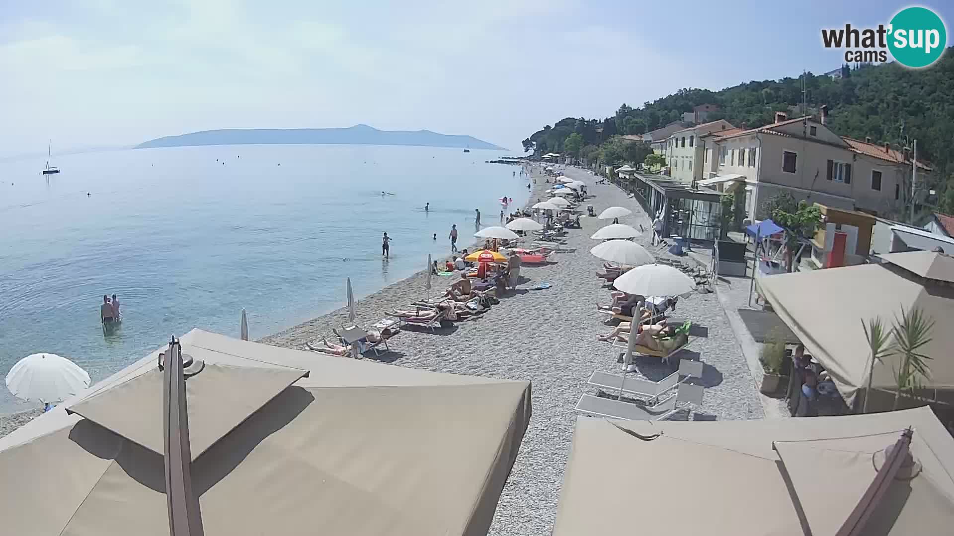 Live Cam Mošćenička Draga – plage