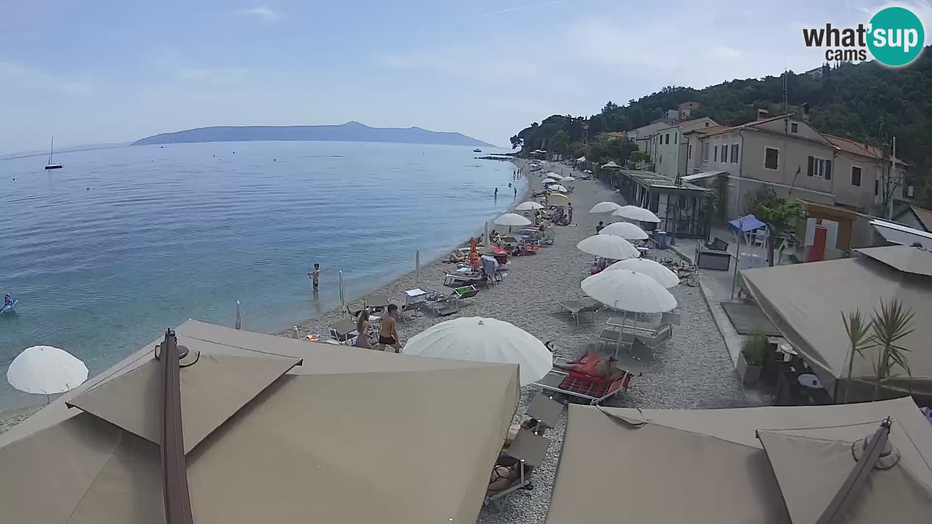 Camera en vivo Mošćenička Draga – Playa