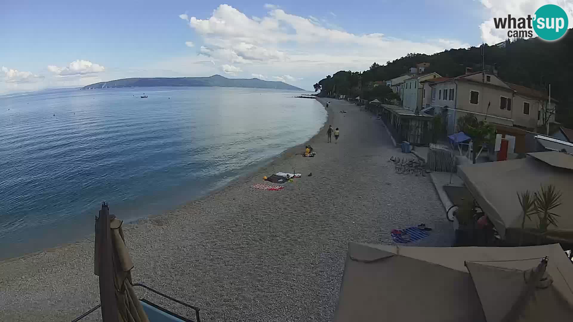 Kamera v živo Mošćenička Draga – plaža