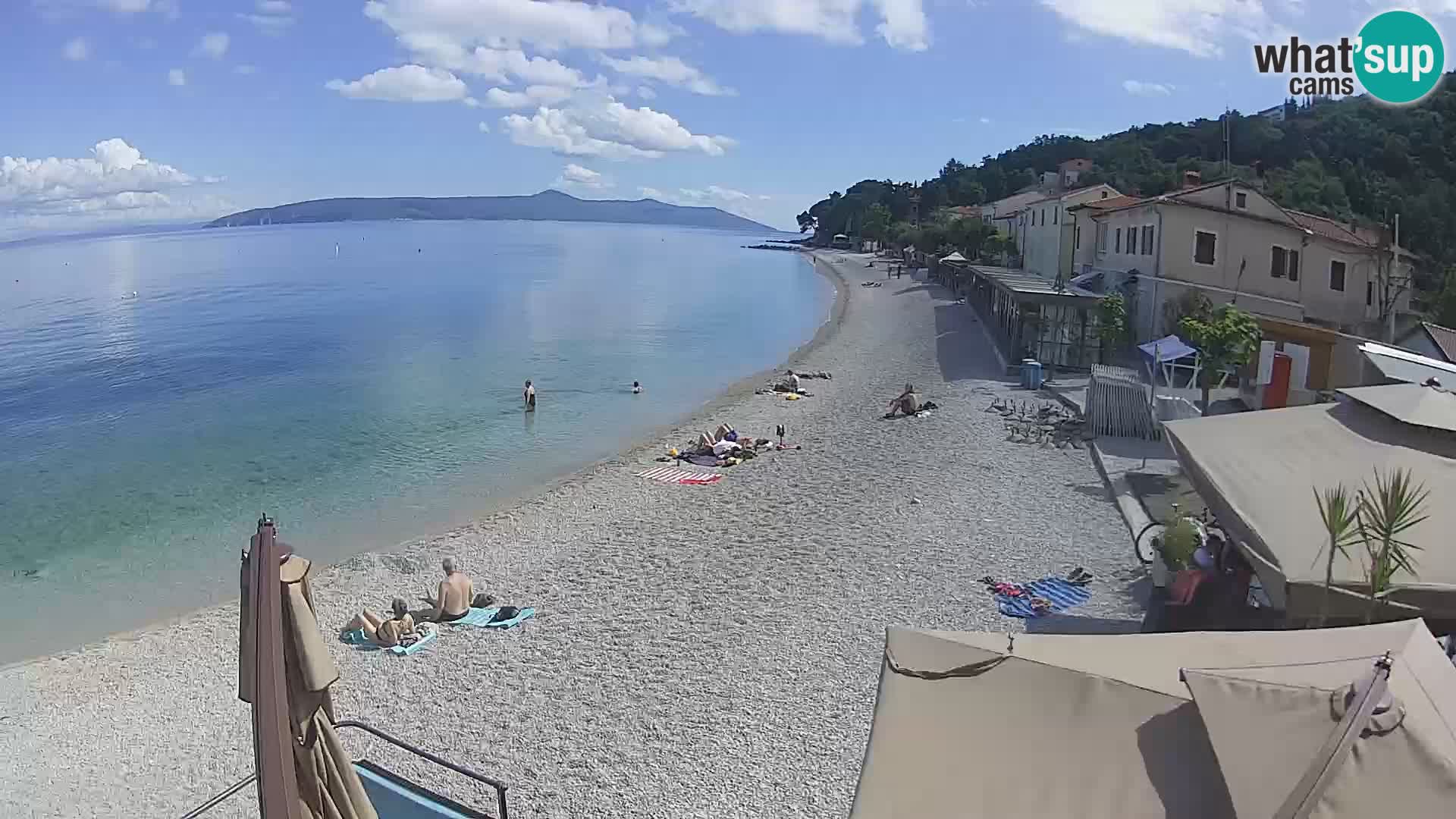 Kamera v živo Mošćenička Draga – plaža