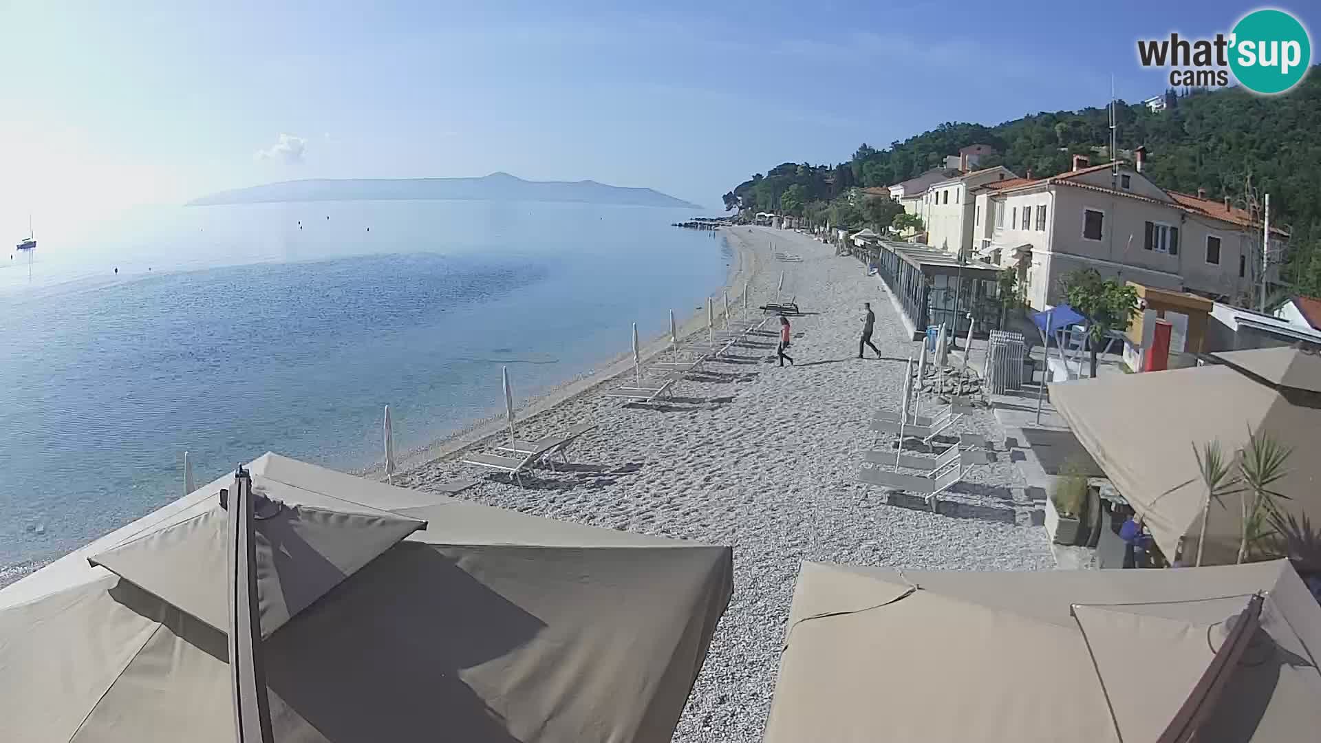 Camera en vivo Mošćenička Draga – Playa