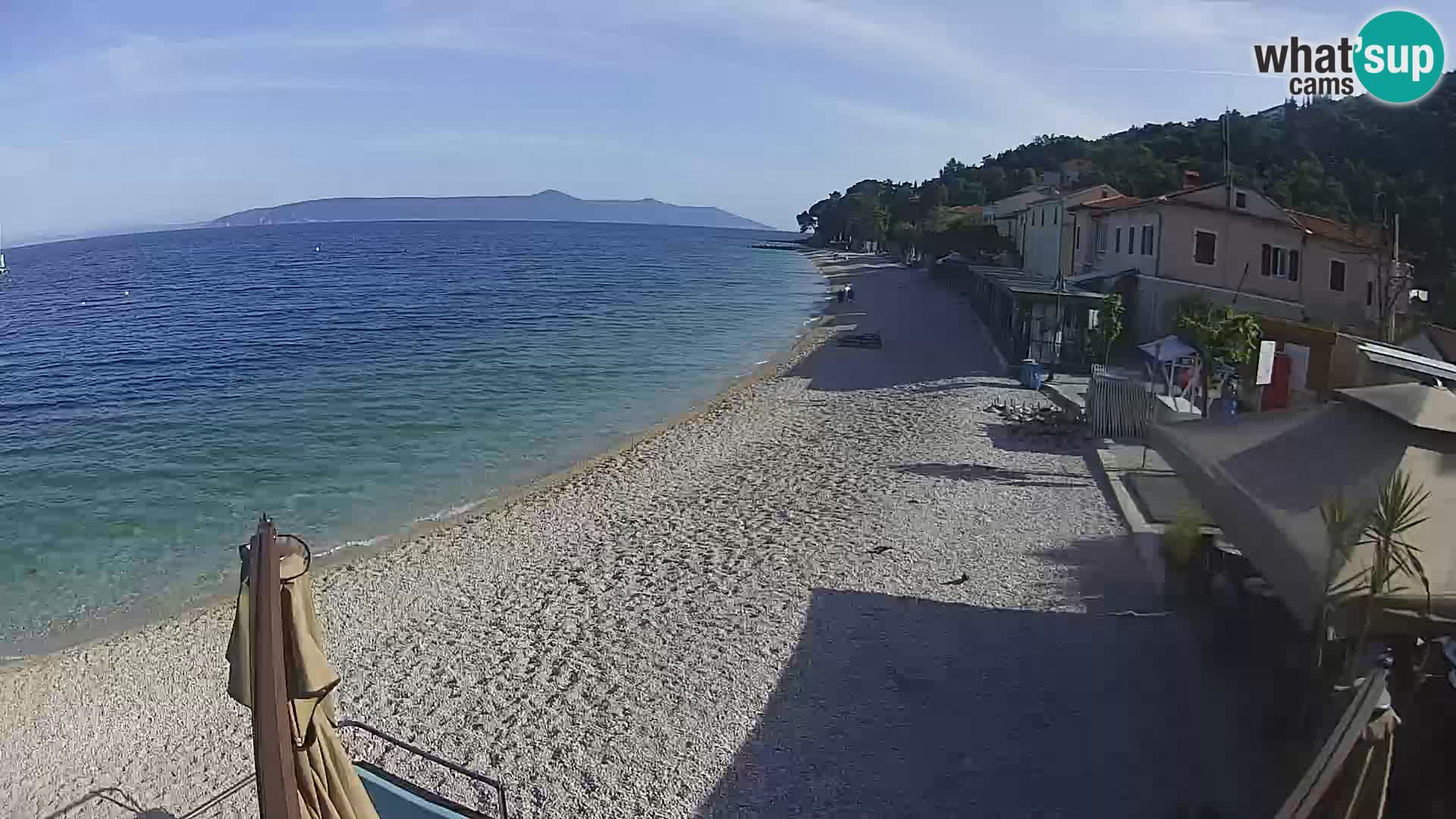 Web kamera Mošćenička Draga – plaža