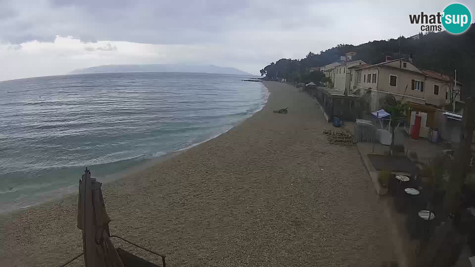 Livecam Draga di Moschiena – spiaggia