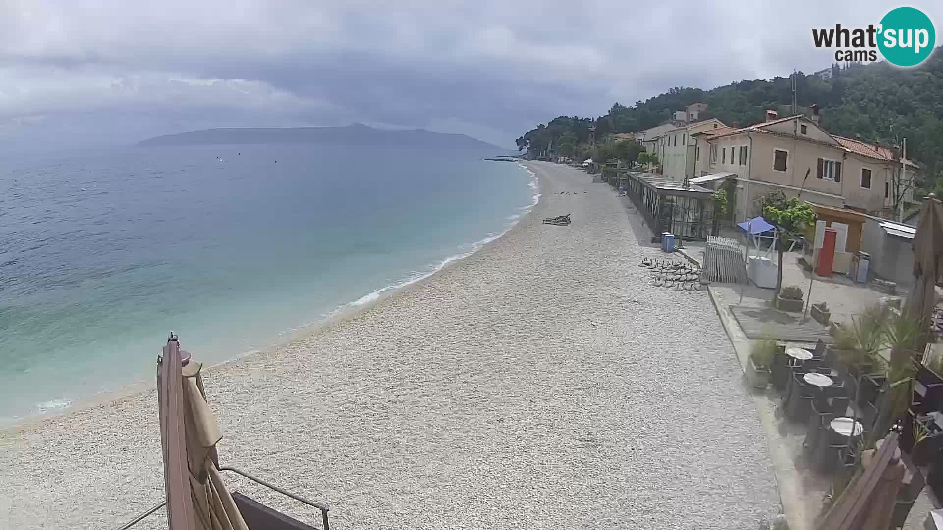 Live Cam Mošćenička Draga – plage