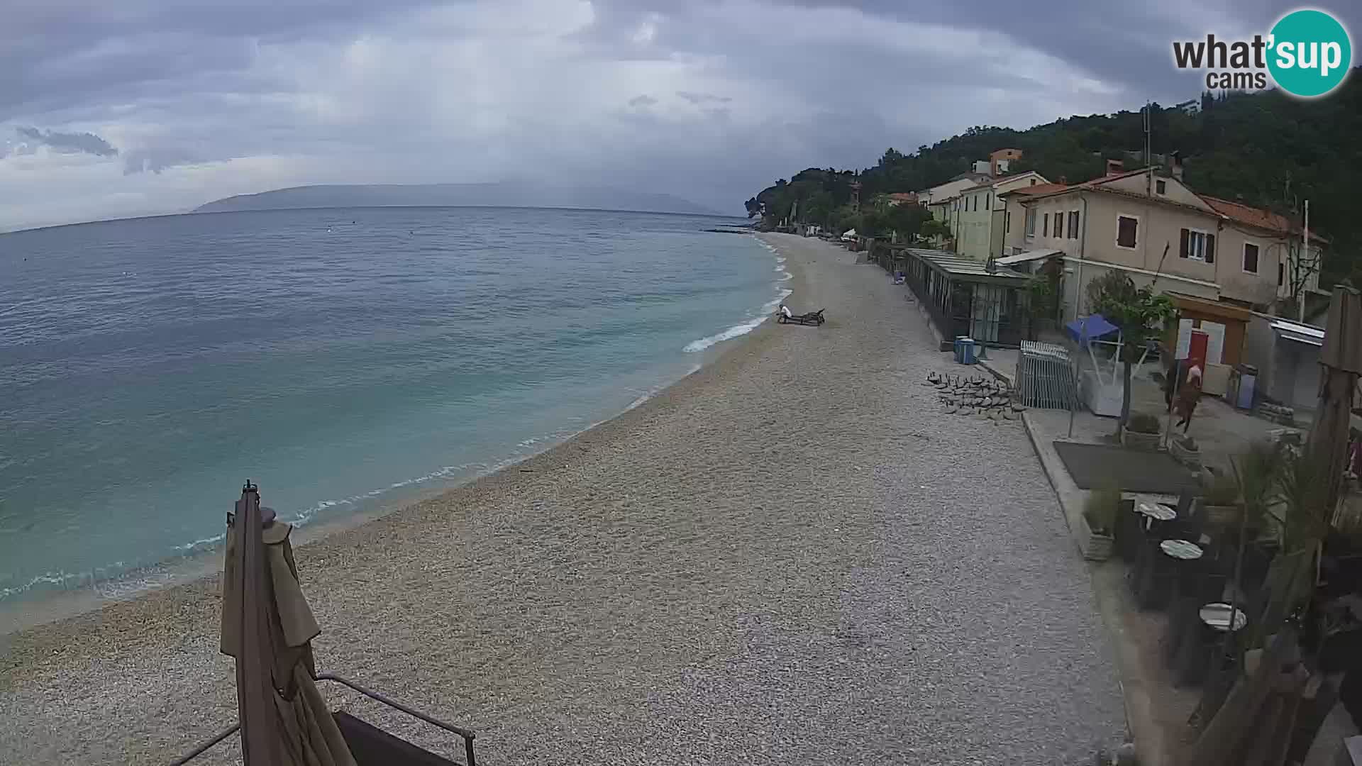 Kamera v živo Mošćenička Draga – plaža