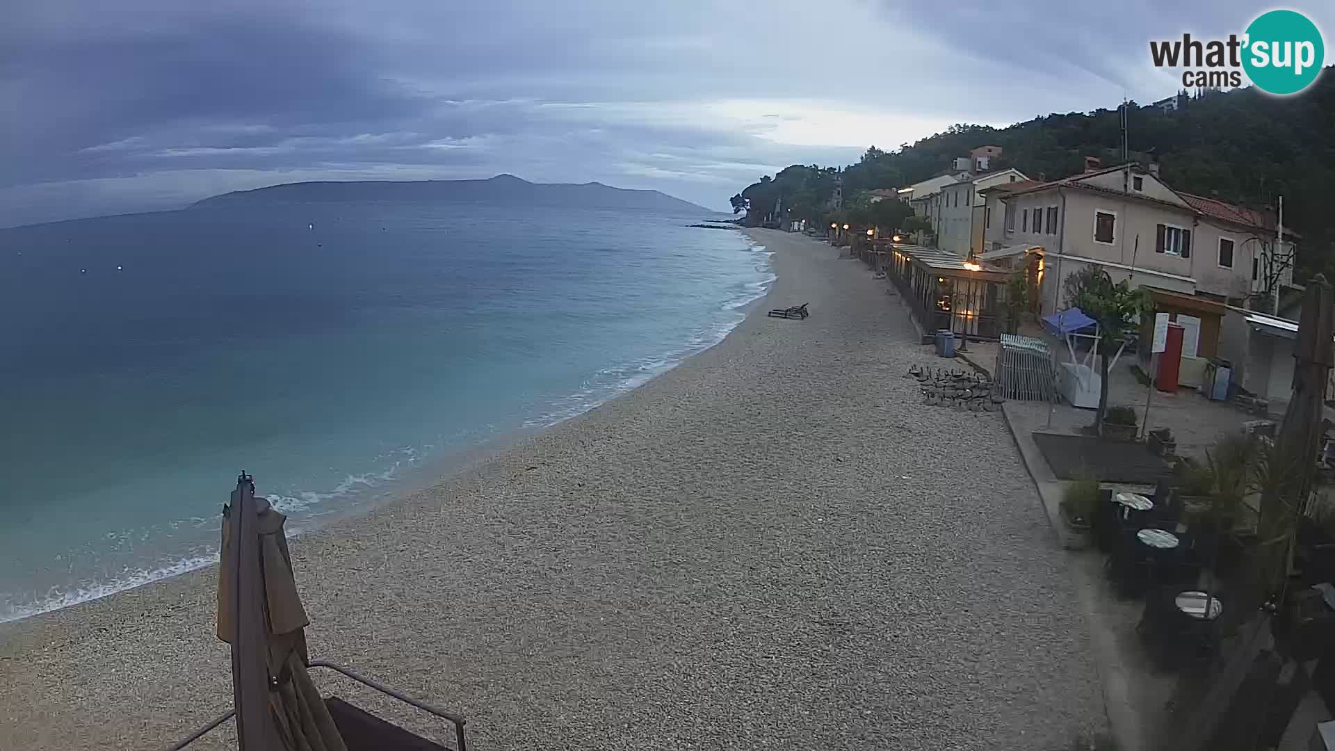 Web kamera Mošćenička Draga – plaža