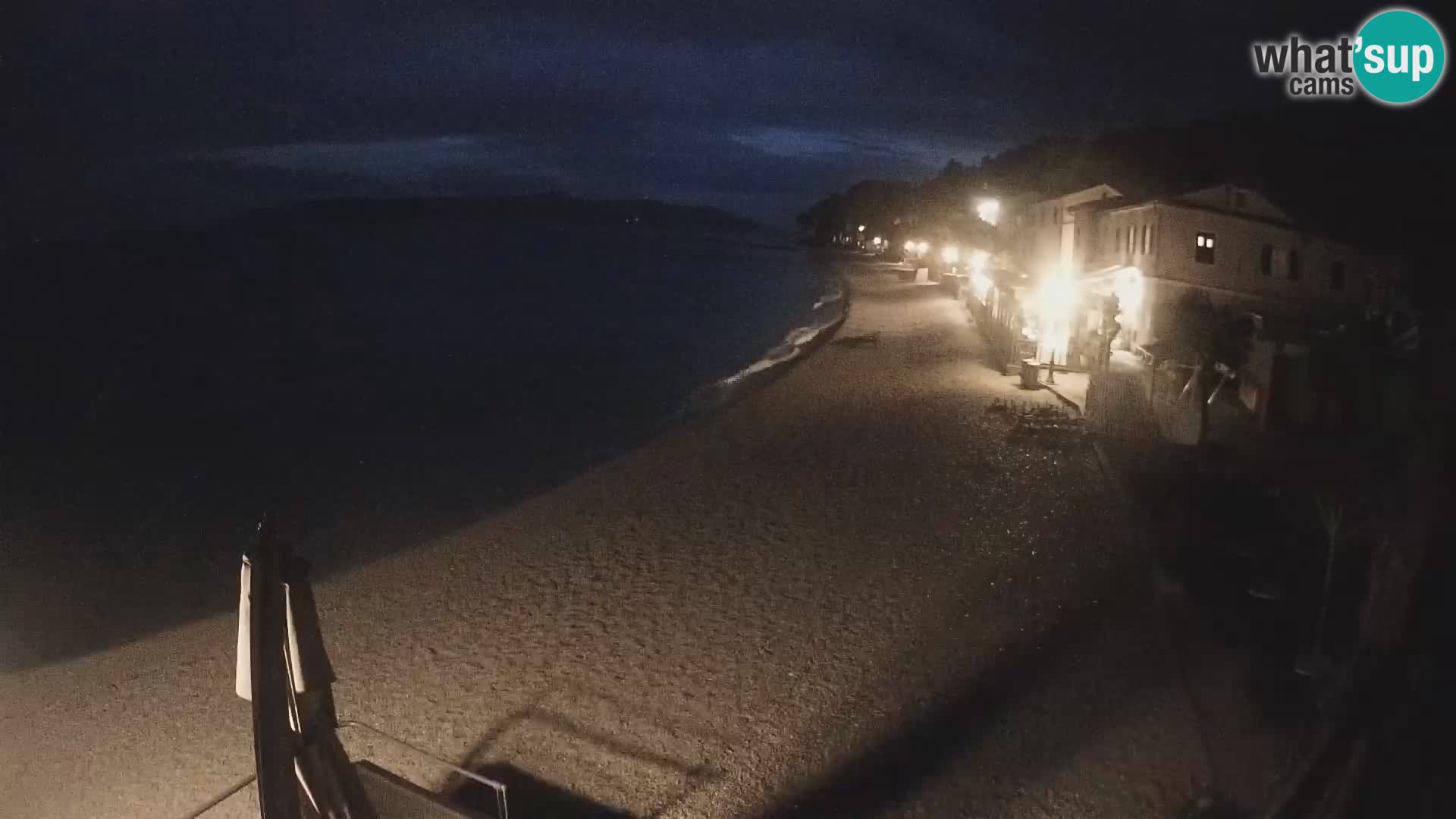 Webcam Mošćenička Draga – Strand