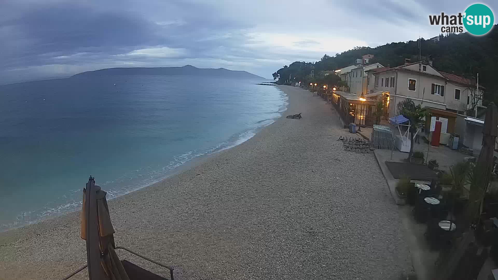 Web kamera Mošćenička Draga – plaža