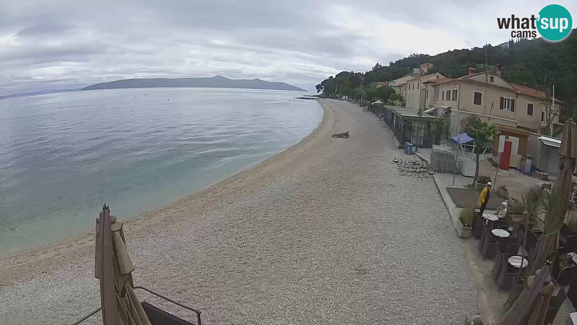 Live Cam Mošćenička Draga – plage