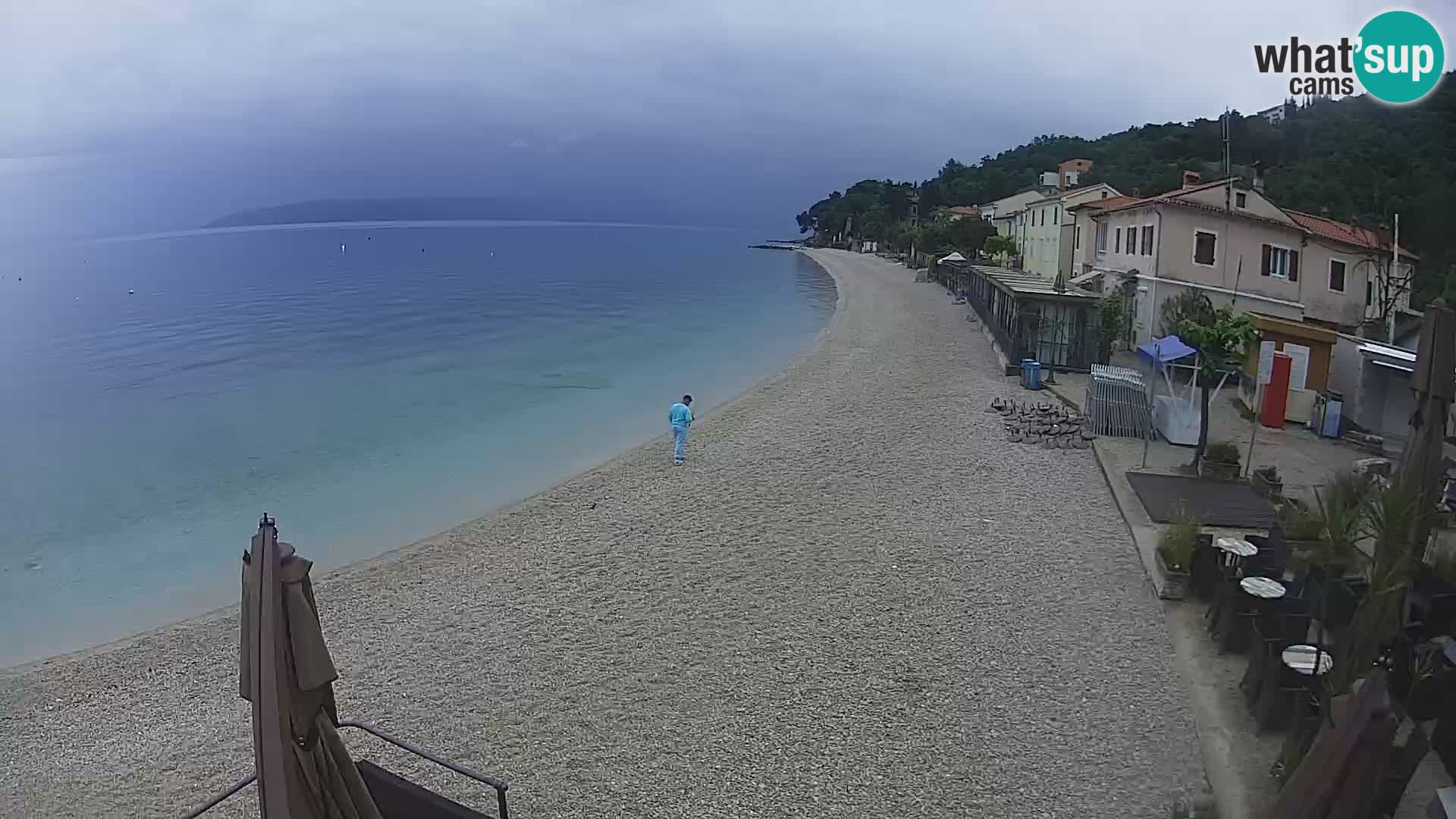 Kamera v živo Mošćenička Draga – plaža