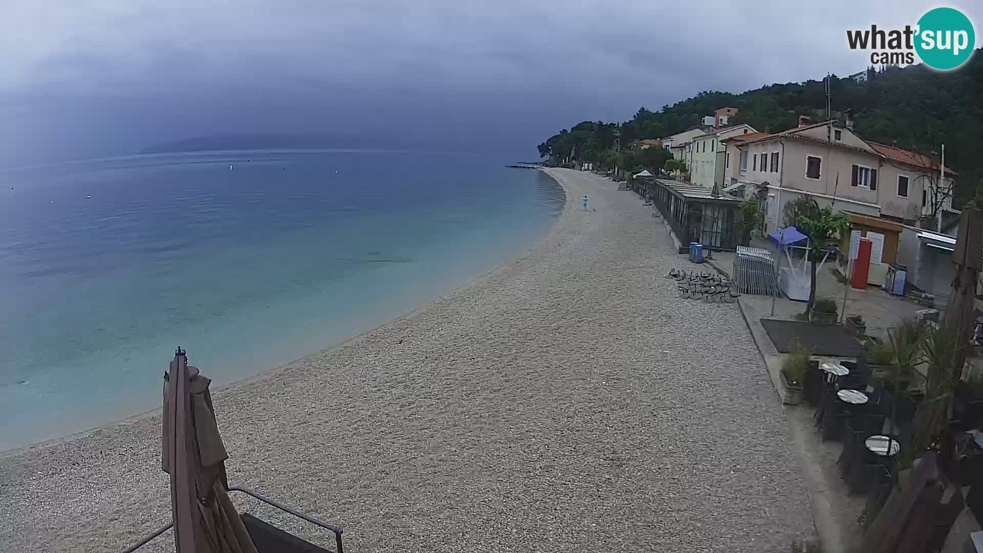 Kamera v živo Mošćenička Draga – plaža