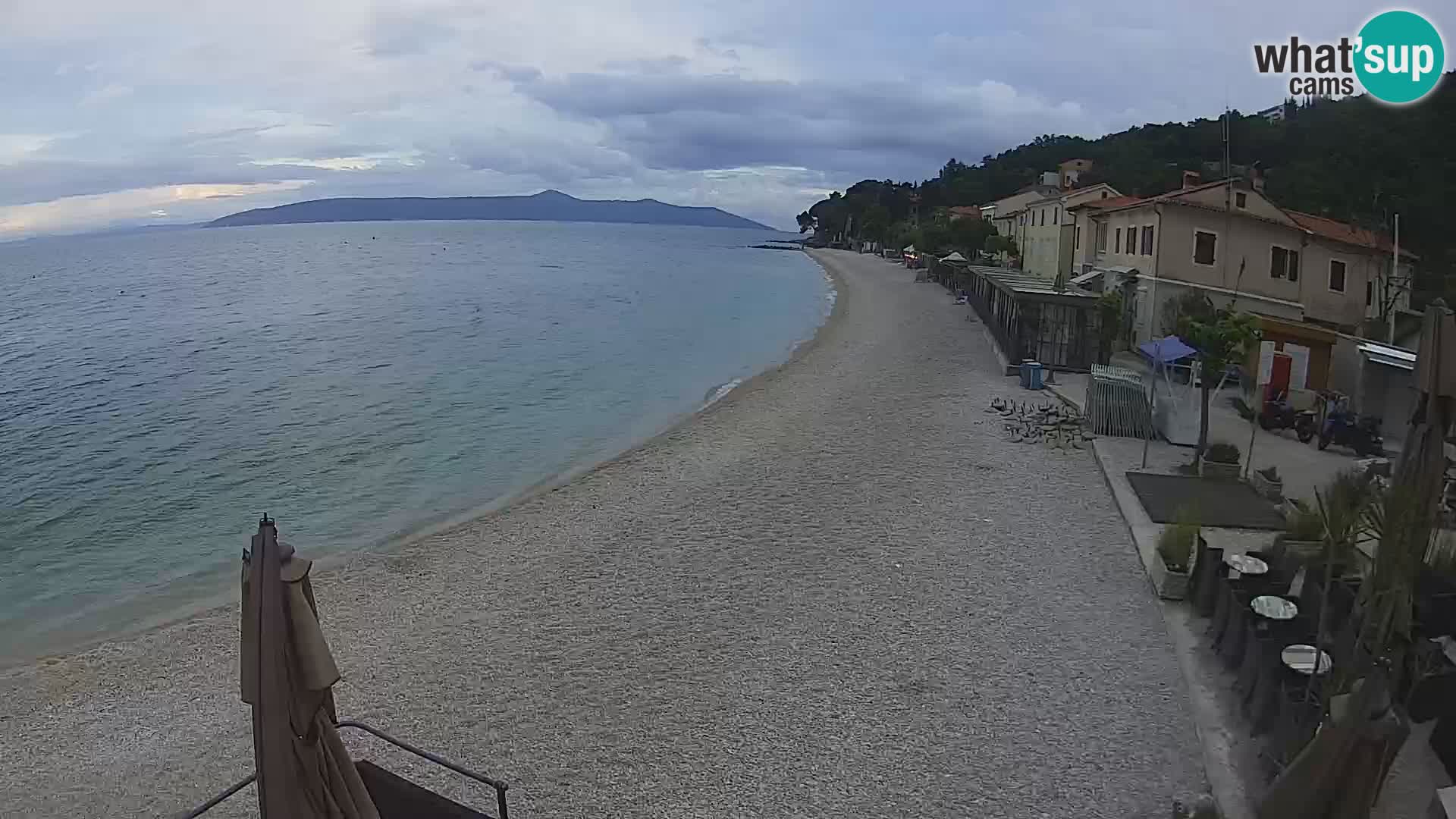 Web kamera Mošćenička Draga – plaža