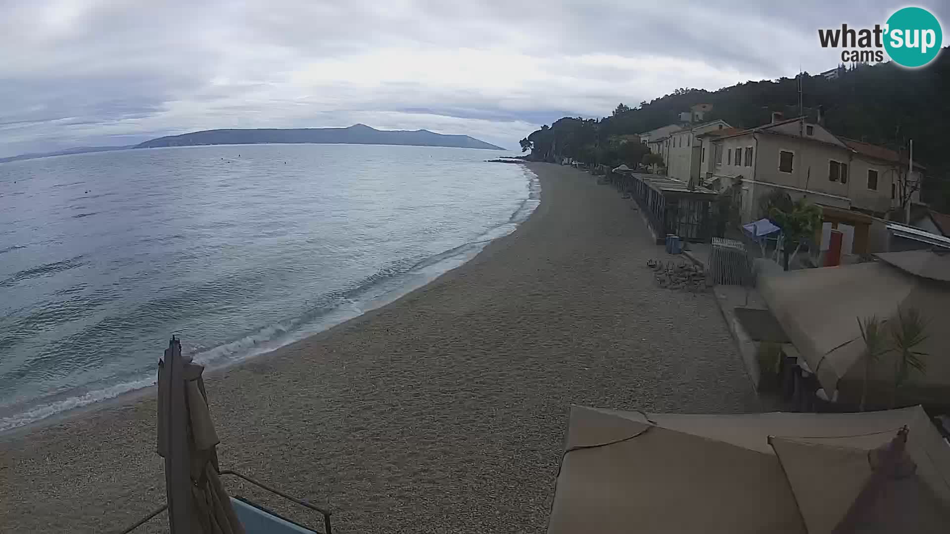 Web kamera Mošćenička Draga – plaža