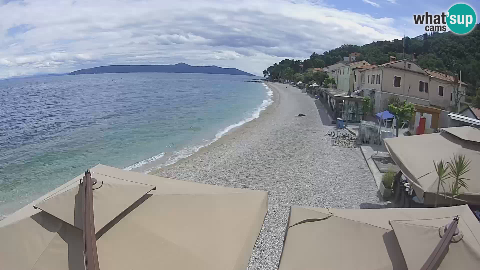 Camera en vivo Mošćenička Draga – Playa