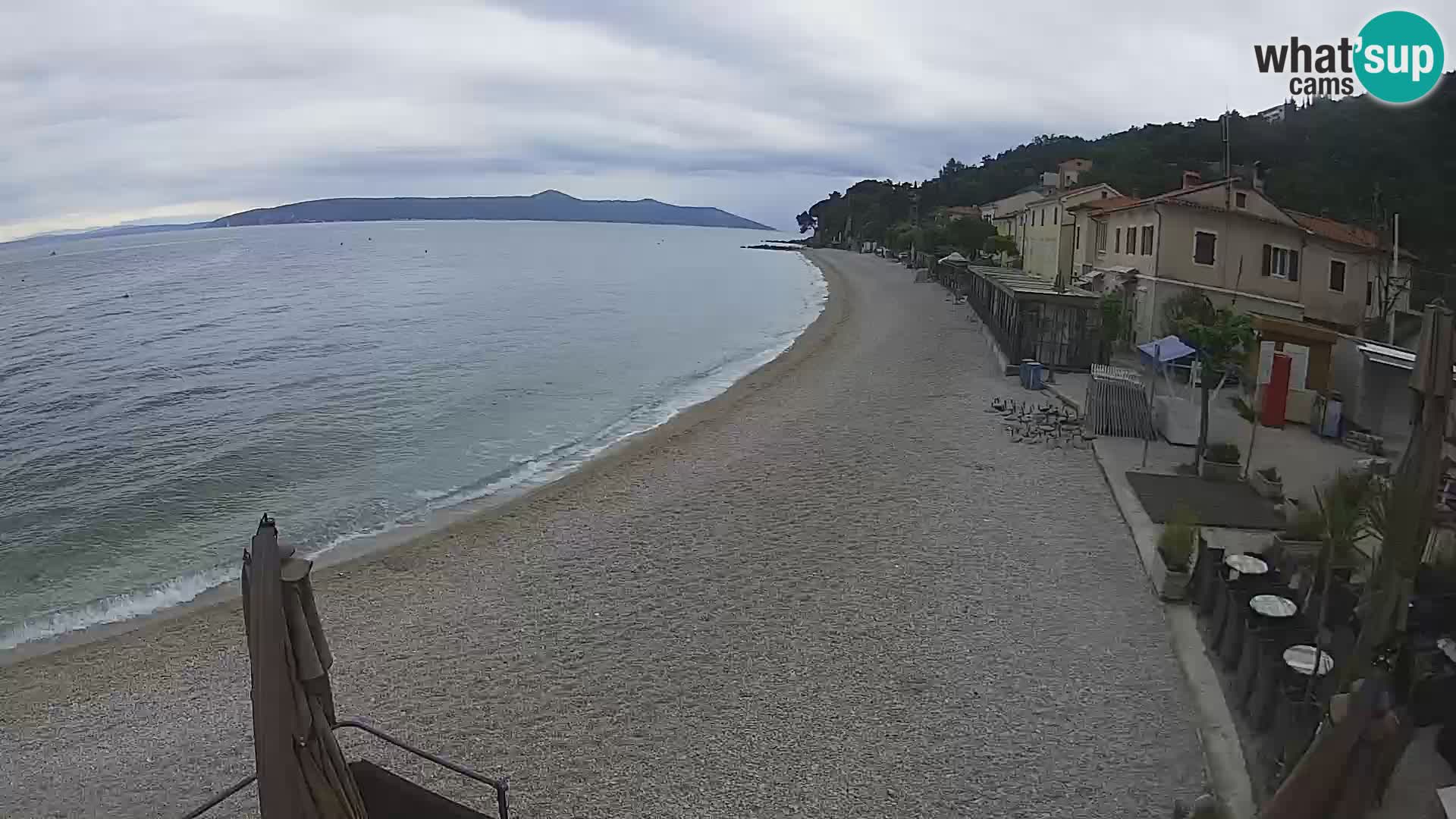Kamera v živo Mošćenička Draga – plaža