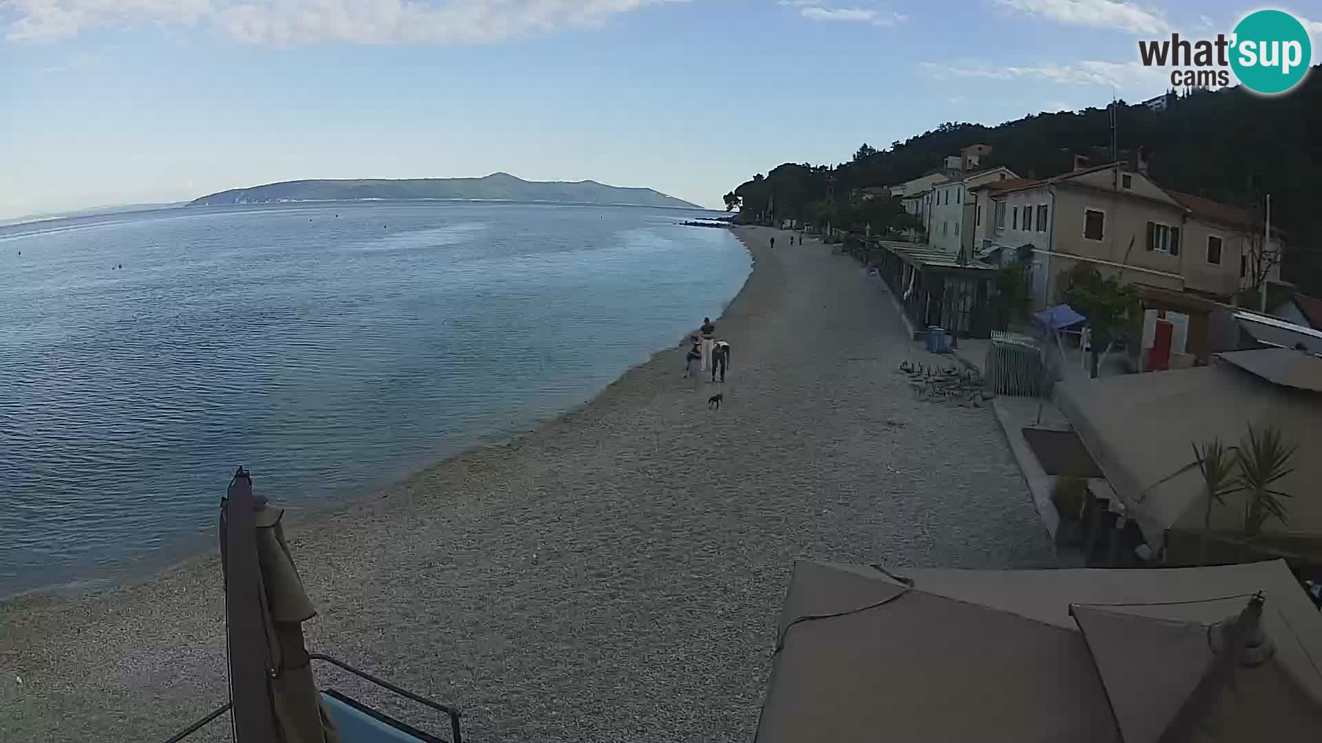Web kamera Mošćenička Draga – plaža