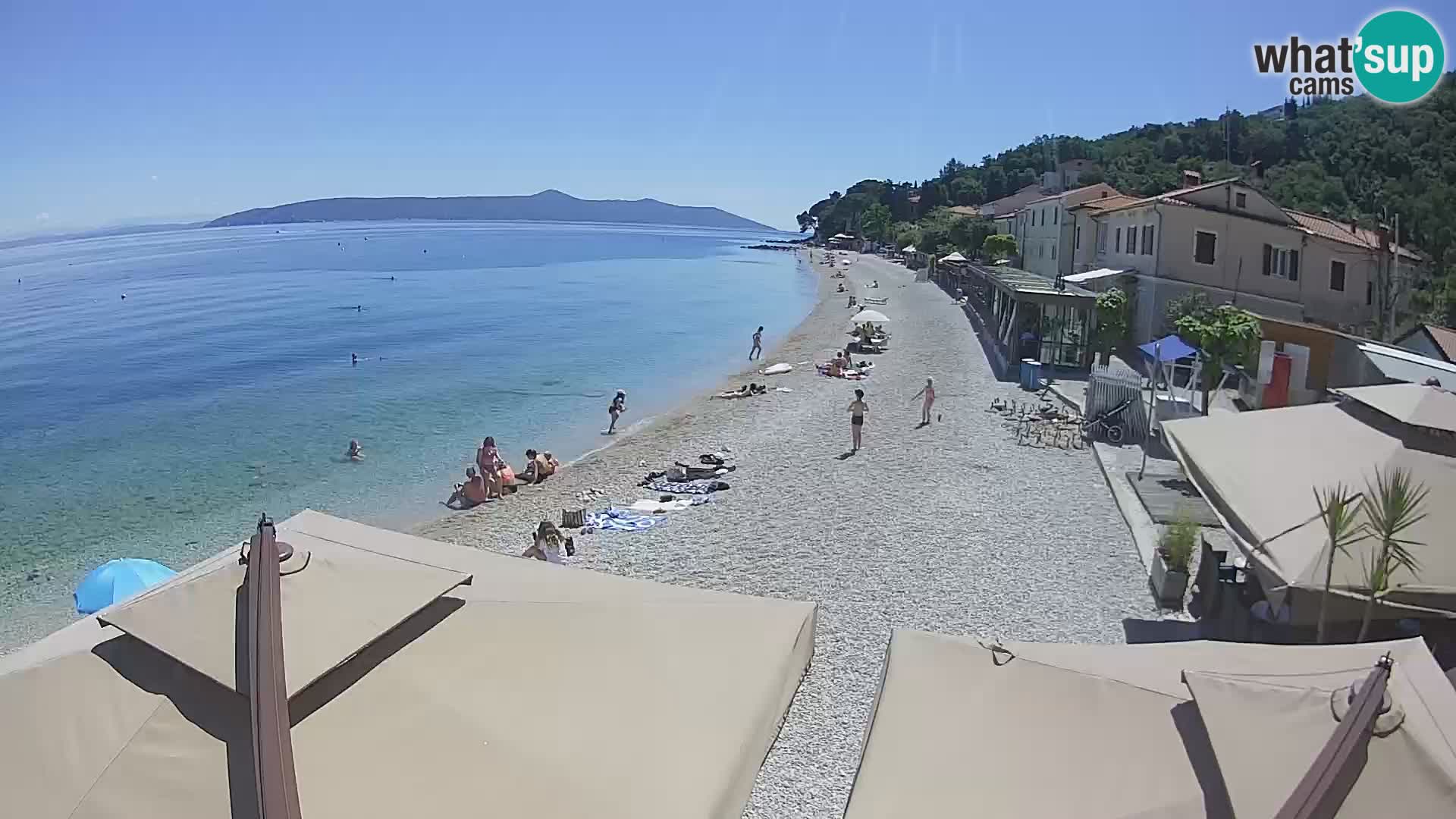 Camera en vivo Mošćenička Draga – Playa