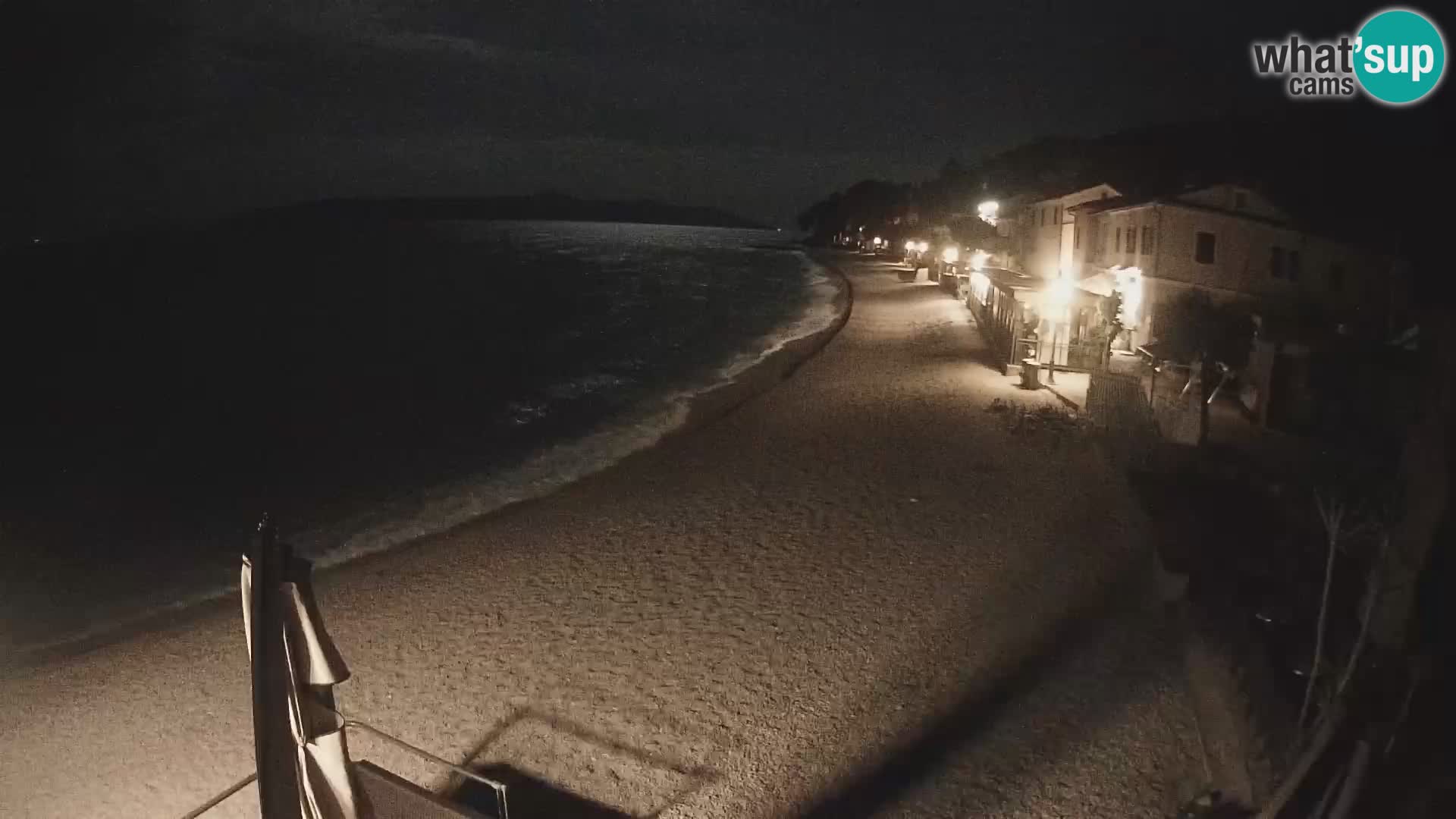 Mošćenička Draga webcam beach
