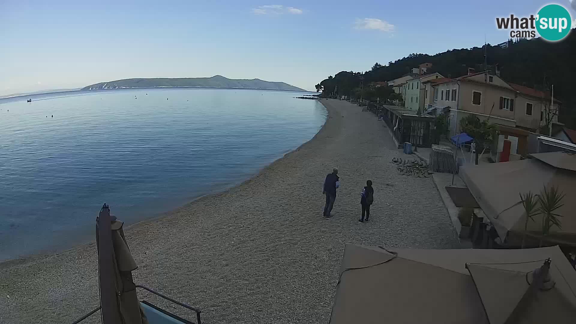 Kamera v živo Mošćenička Draga – plaža