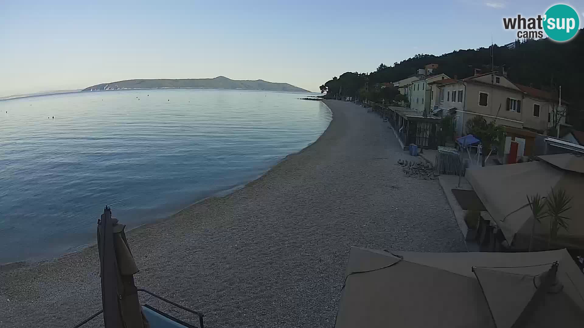 Kamera v živo Mošćenička Draga – plaža