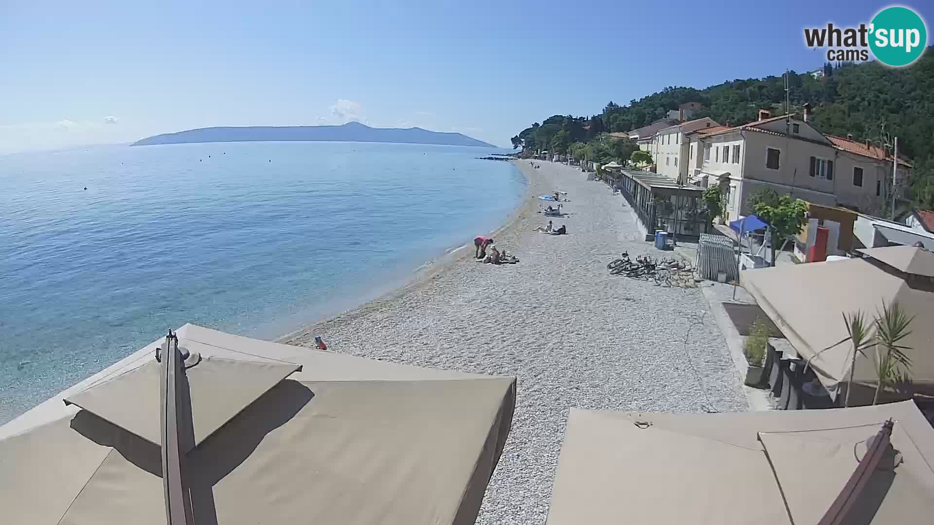 Kamera v živo Mošćenička Draga – plaža