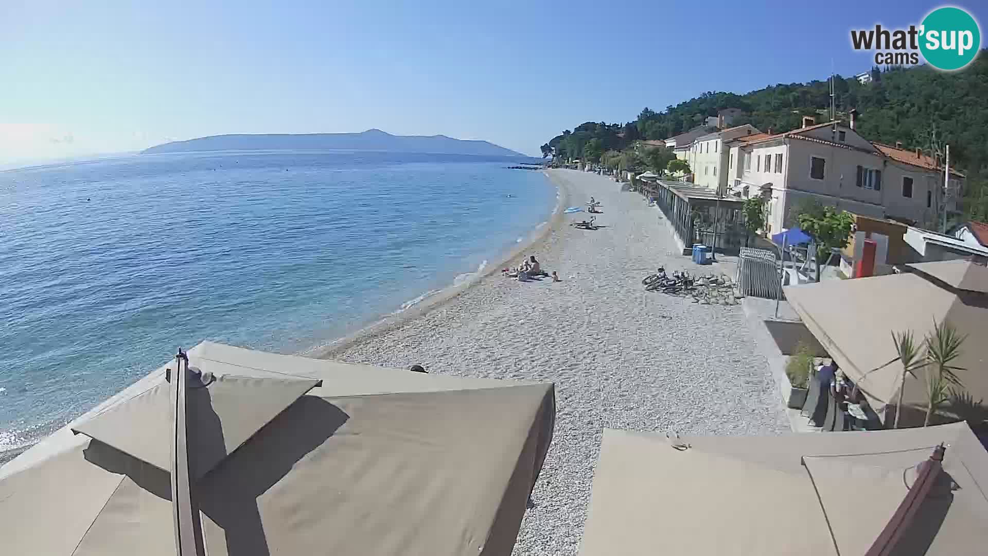 Live Cam Mošćenička Draga – plage