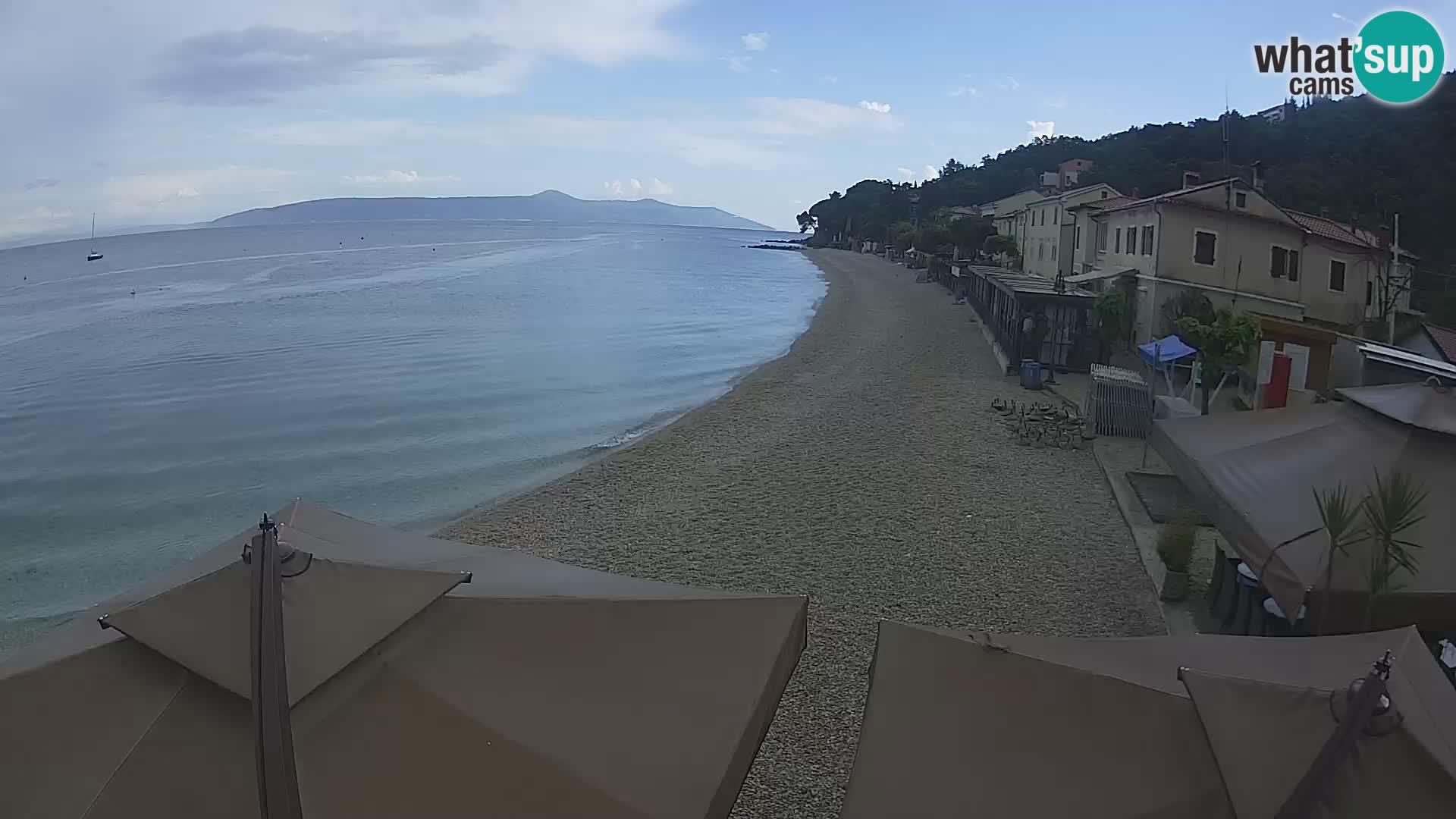 Kamera v živo Mošćenička Draga – plaža