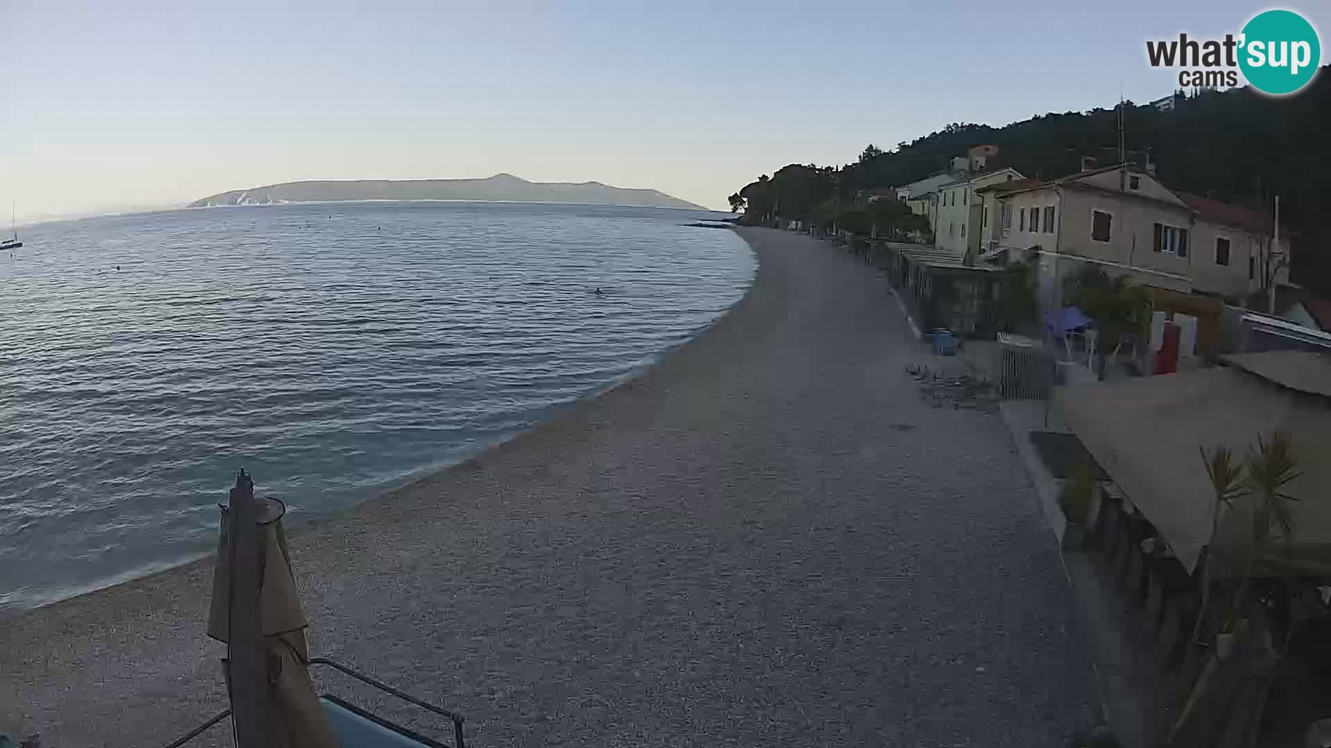 Kamera v živo Mošćenička Draga – plaža
