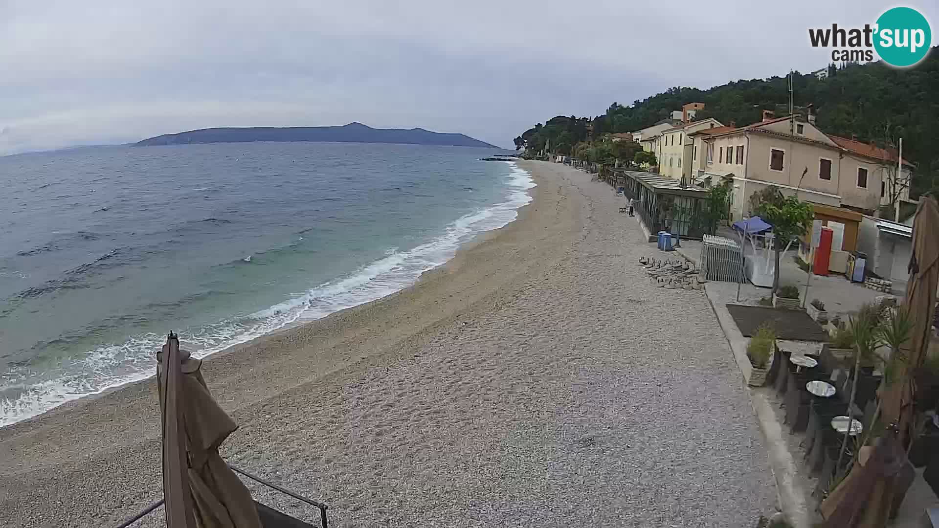 Kamera v živo Mošćenička Draga – plaža