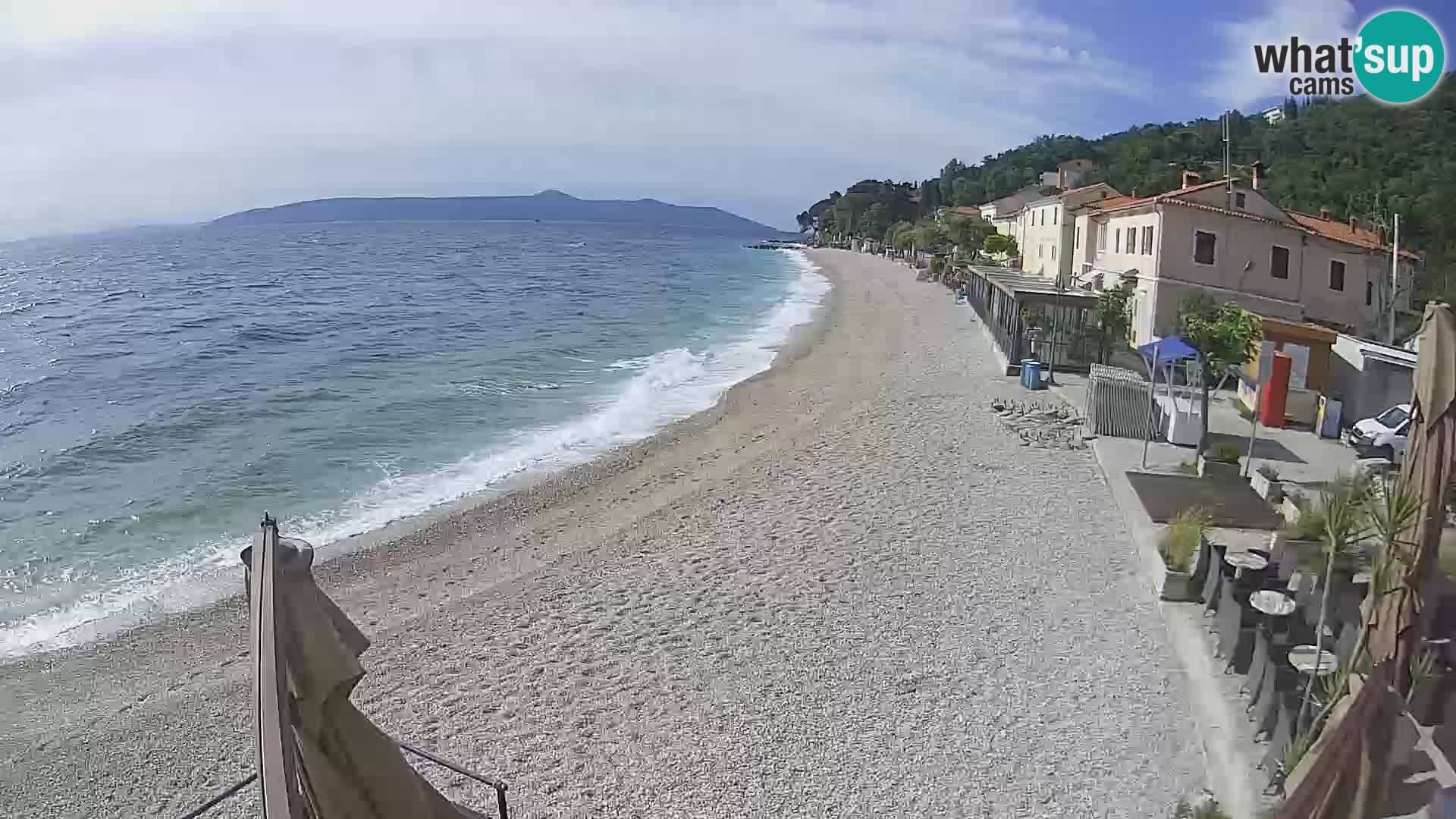 Kamera v živo Mošćenička Draga – plaža