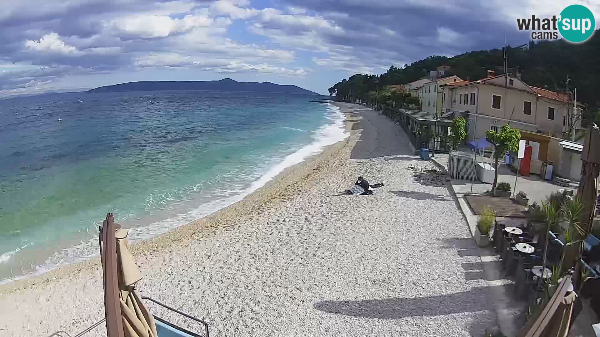 Web kamera Mošćenička Draga – plaža
