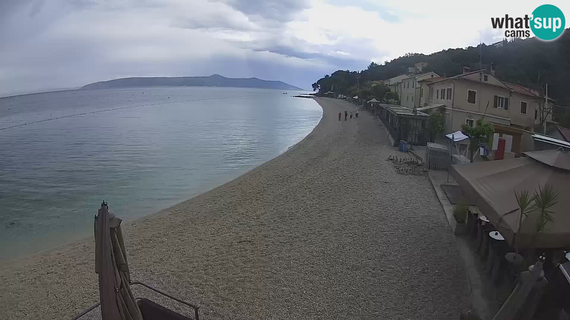 Kamera v živo Mošćenička Draga – plaža