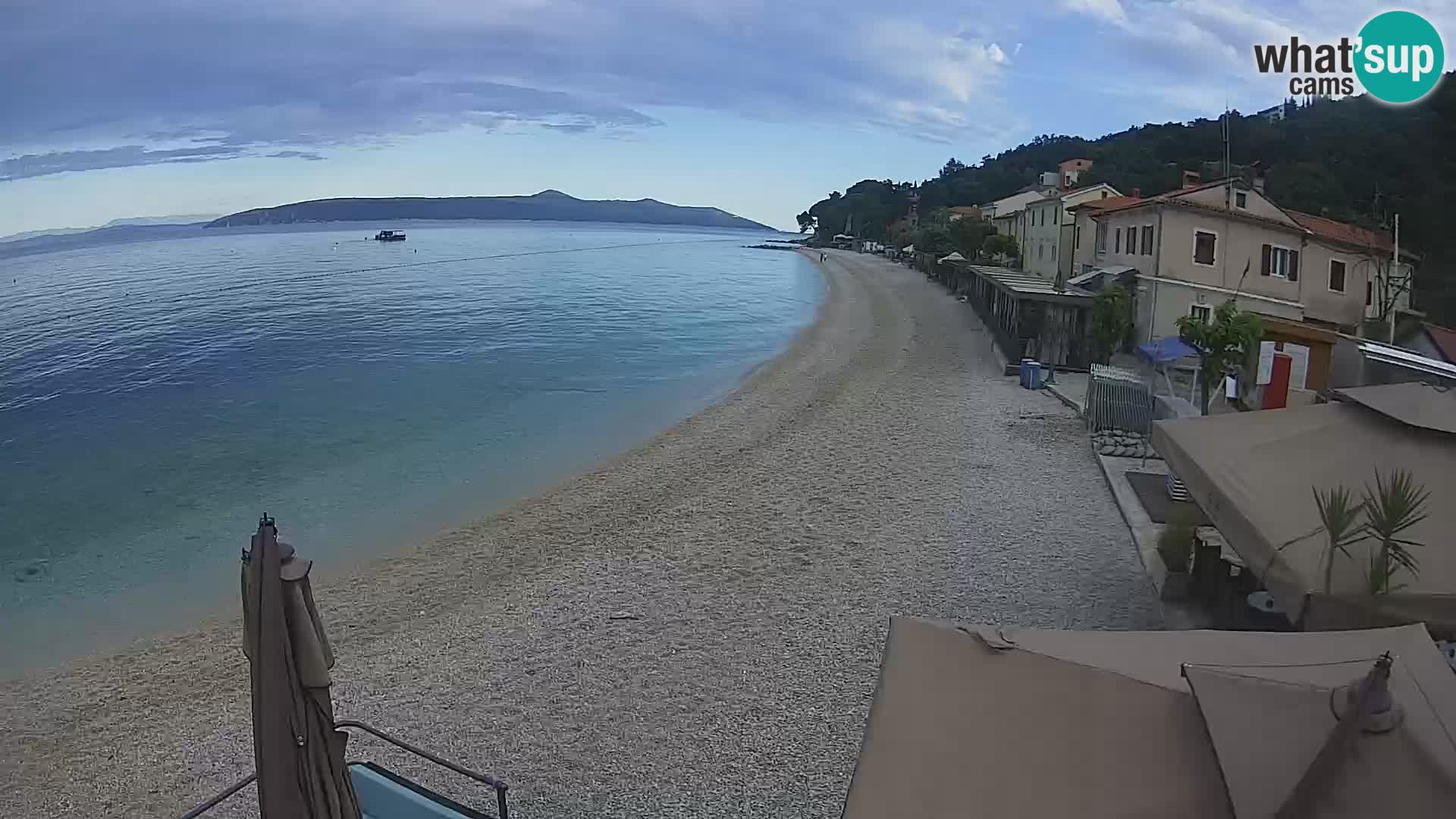 Kamera v živo Mošćenička Draga – plaža
