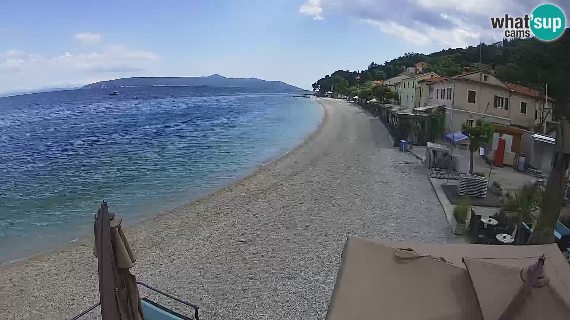 Kamera v živo Mošćenička Draga – plaža