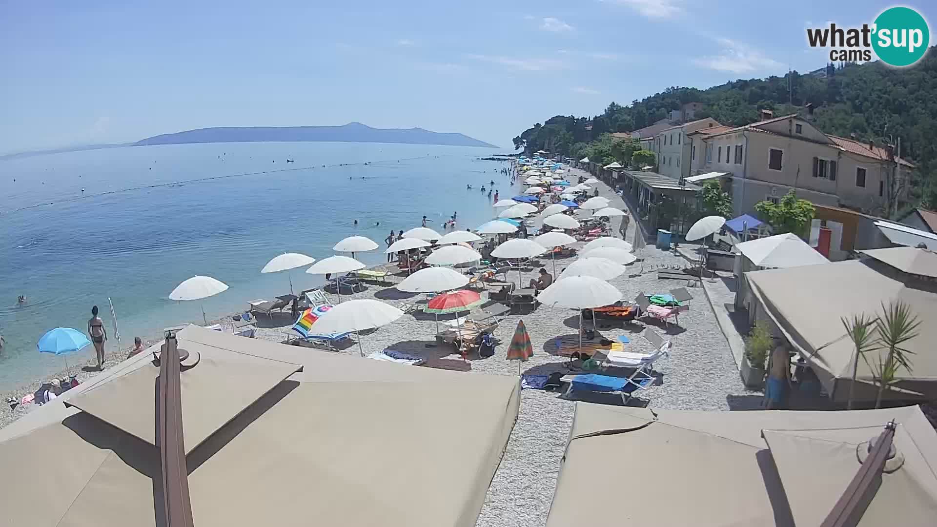 Camera en vivo Mošćenička Draga – Playa