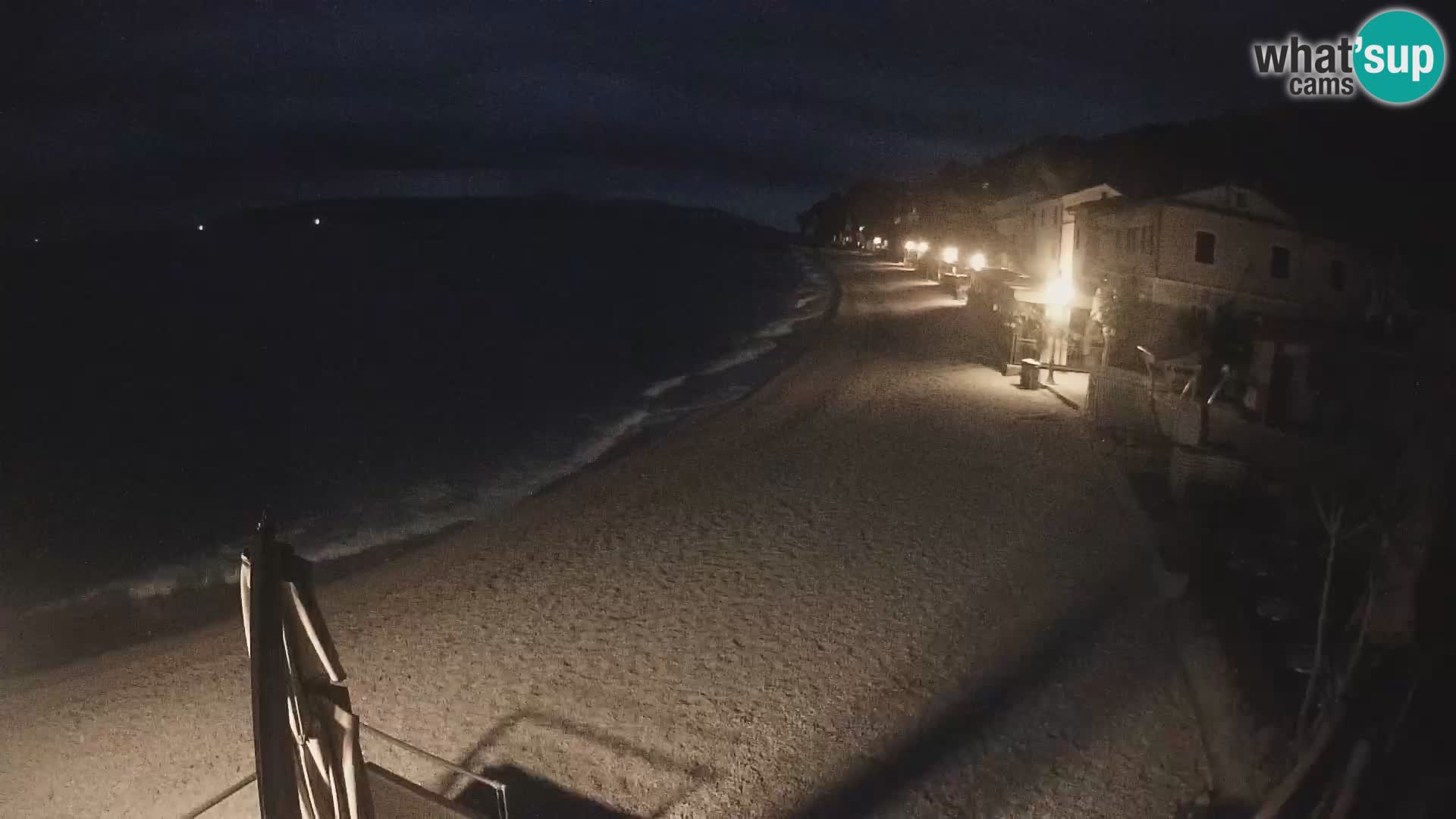Livecam Draga di Moschiena – spiaggia