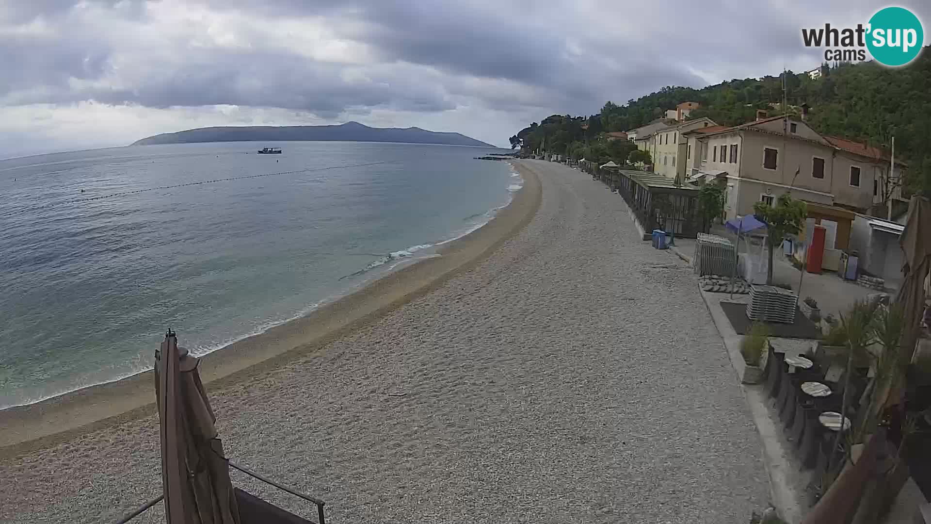 Kamera v živo Mošćenička Draga – plaža
