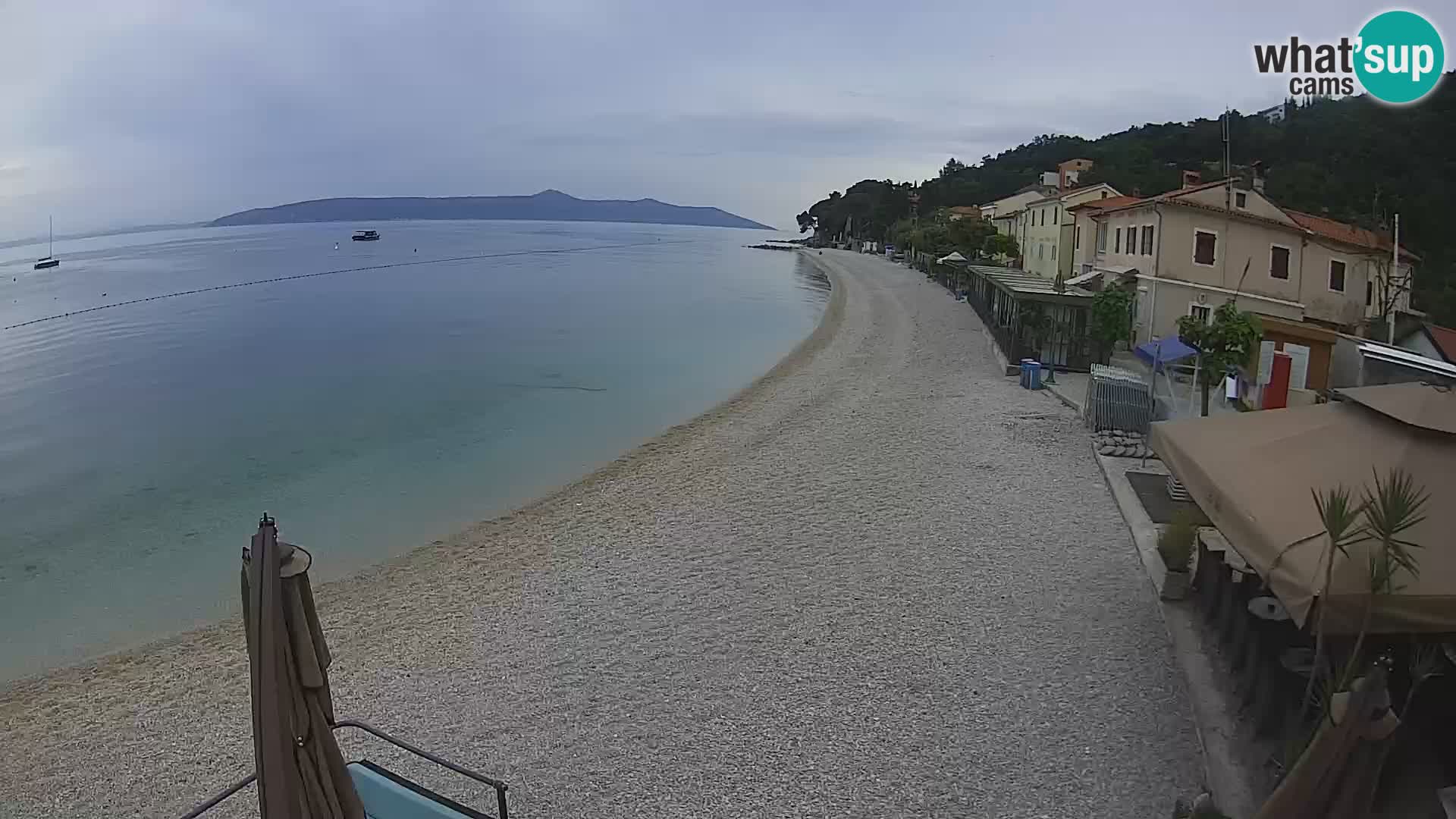 Live Cam Mošćenička Draga – plage