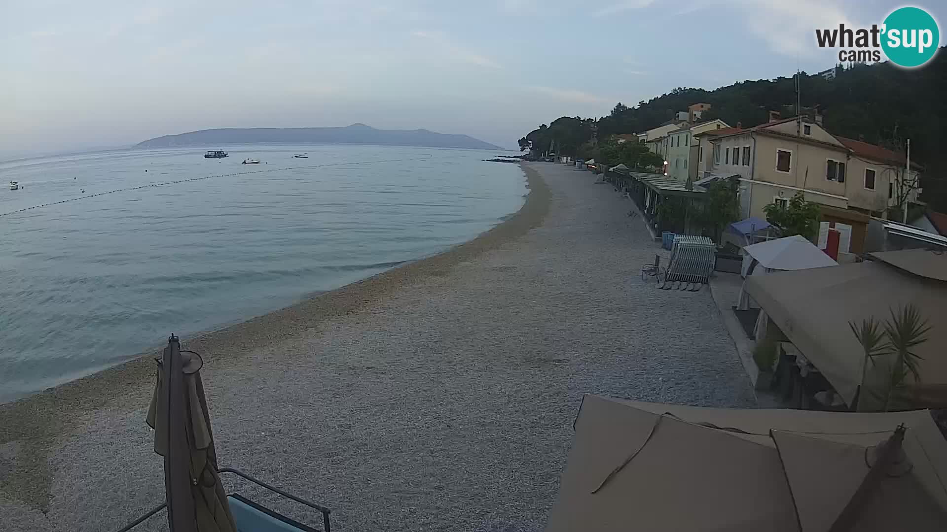 Kamera v živo Mošćenička Draga – plaža