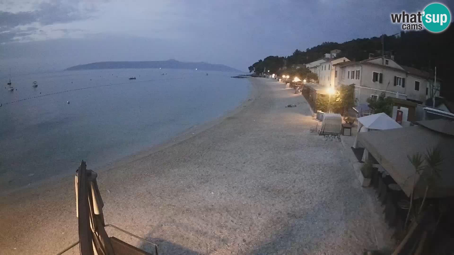 Mošćenička Draga webcam beach
