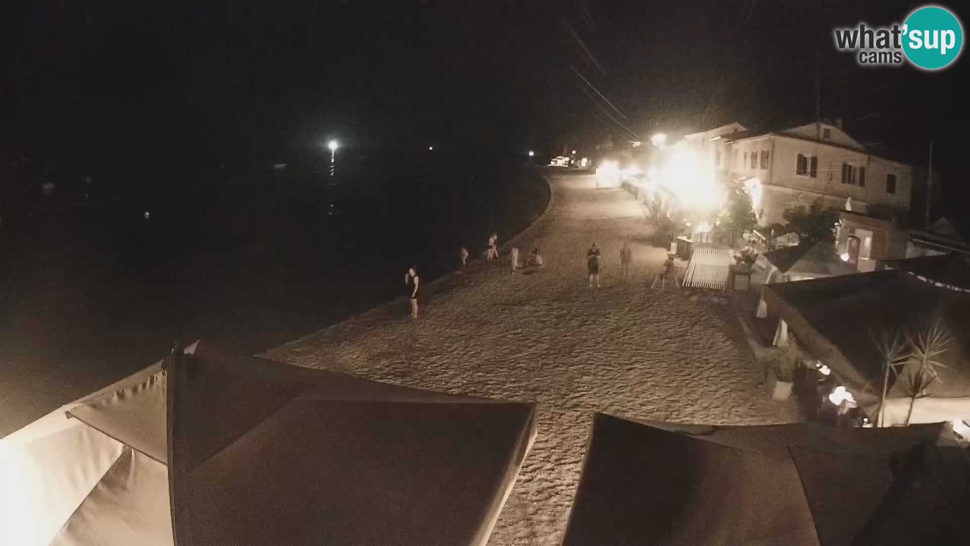 Webcam Mošćenička Draga – Strand