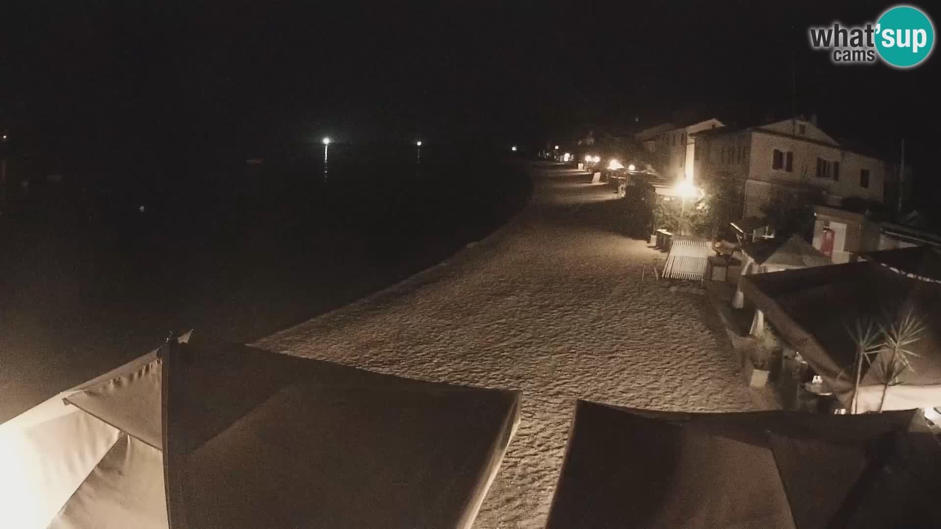 Mošćenička Draga webcam beach