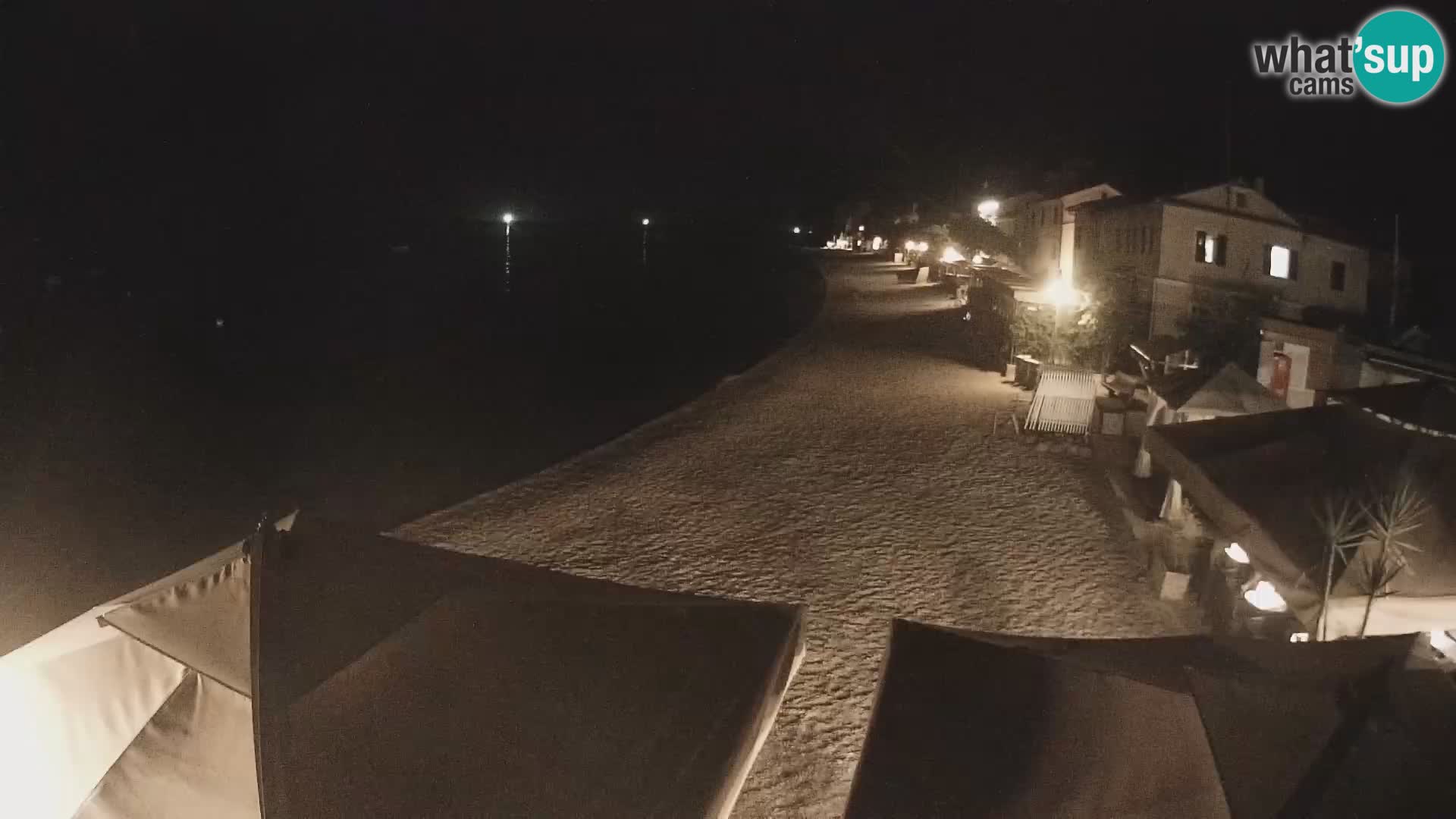 Mošćenička Draga webcam beach