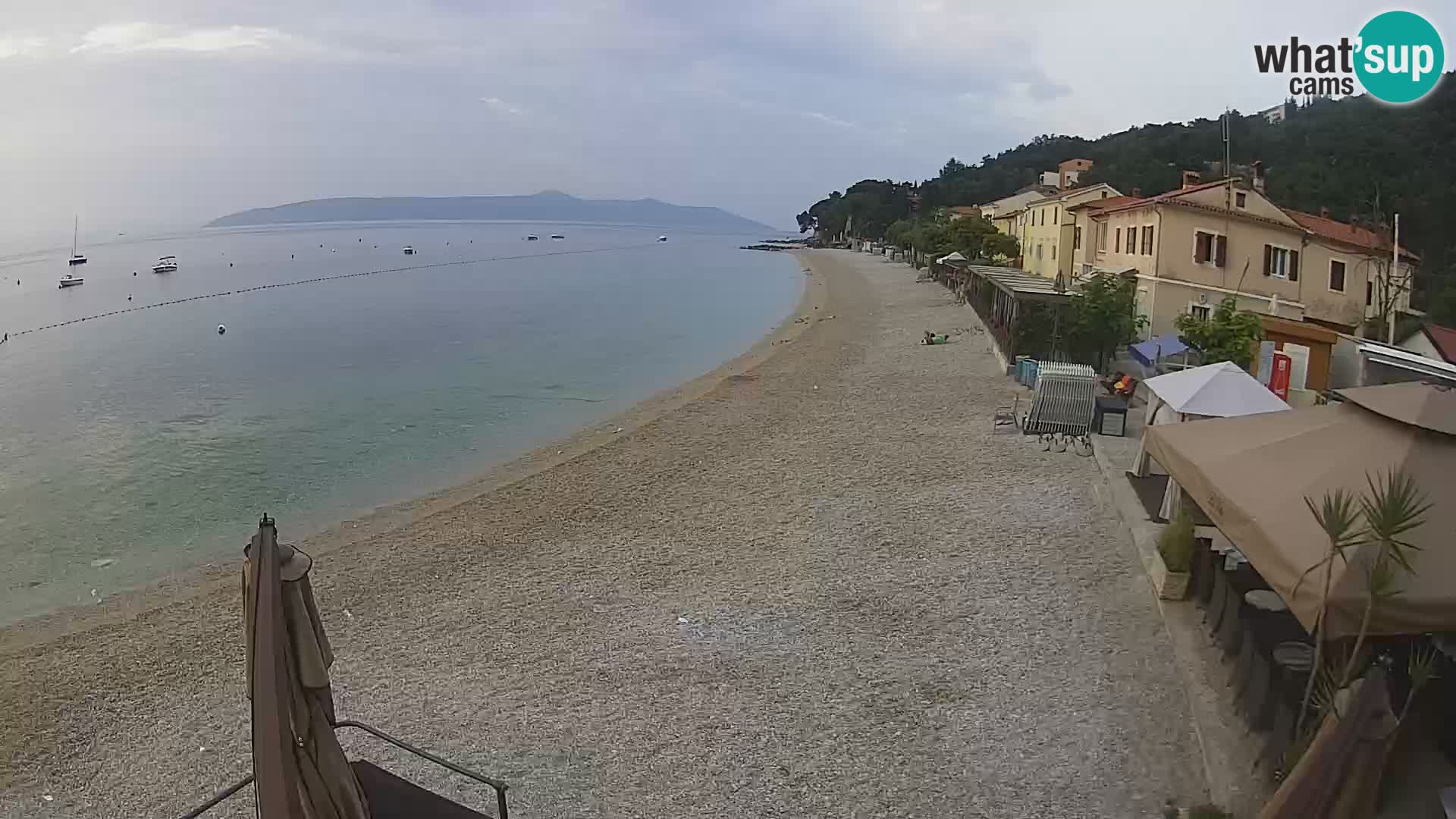 Kamera v živo Mošćenička Draga – plaža