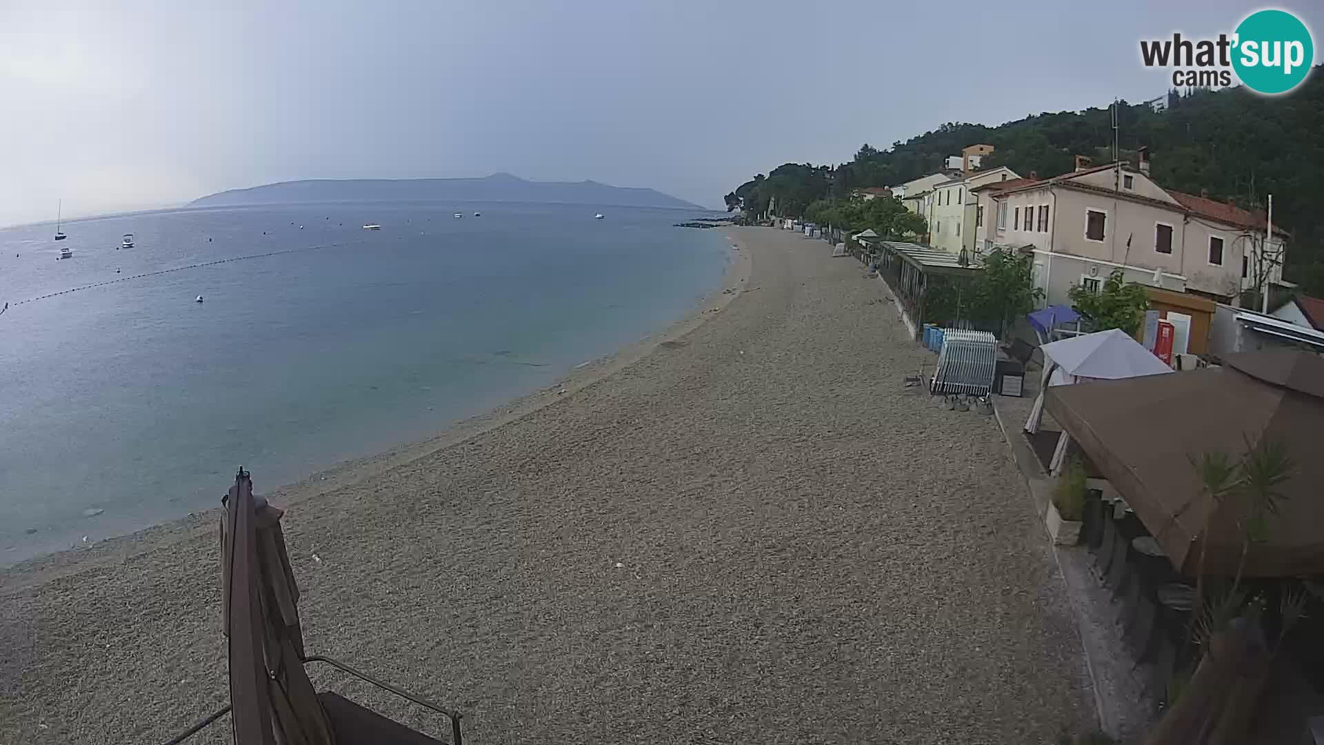 Kamera v živo Mošćenička Draga – plaža