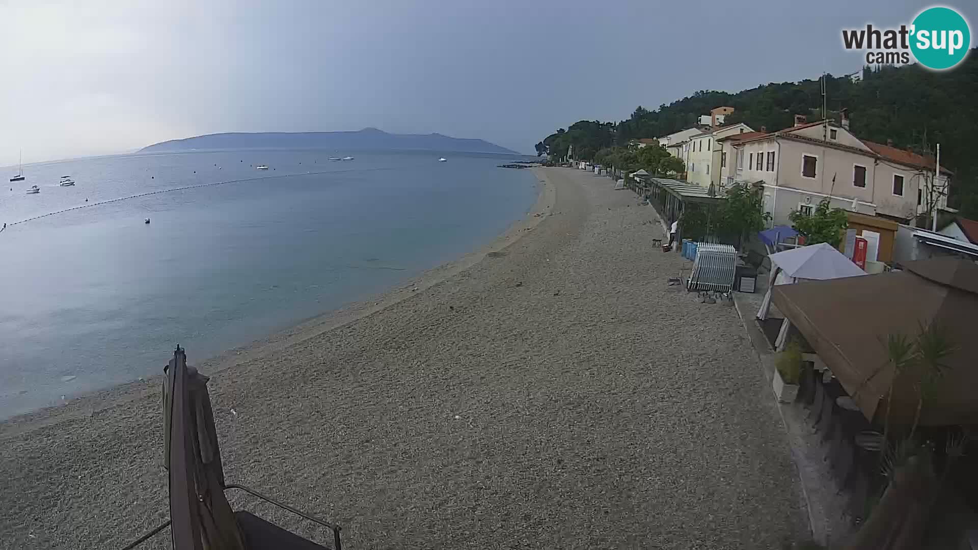 Web kamera Mošćenička Draga – plaža