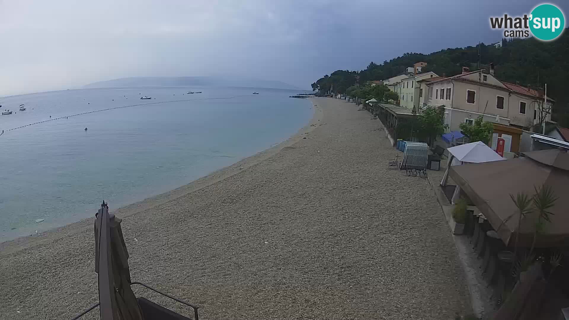 Web kamera Mošćenička Draga – plaža