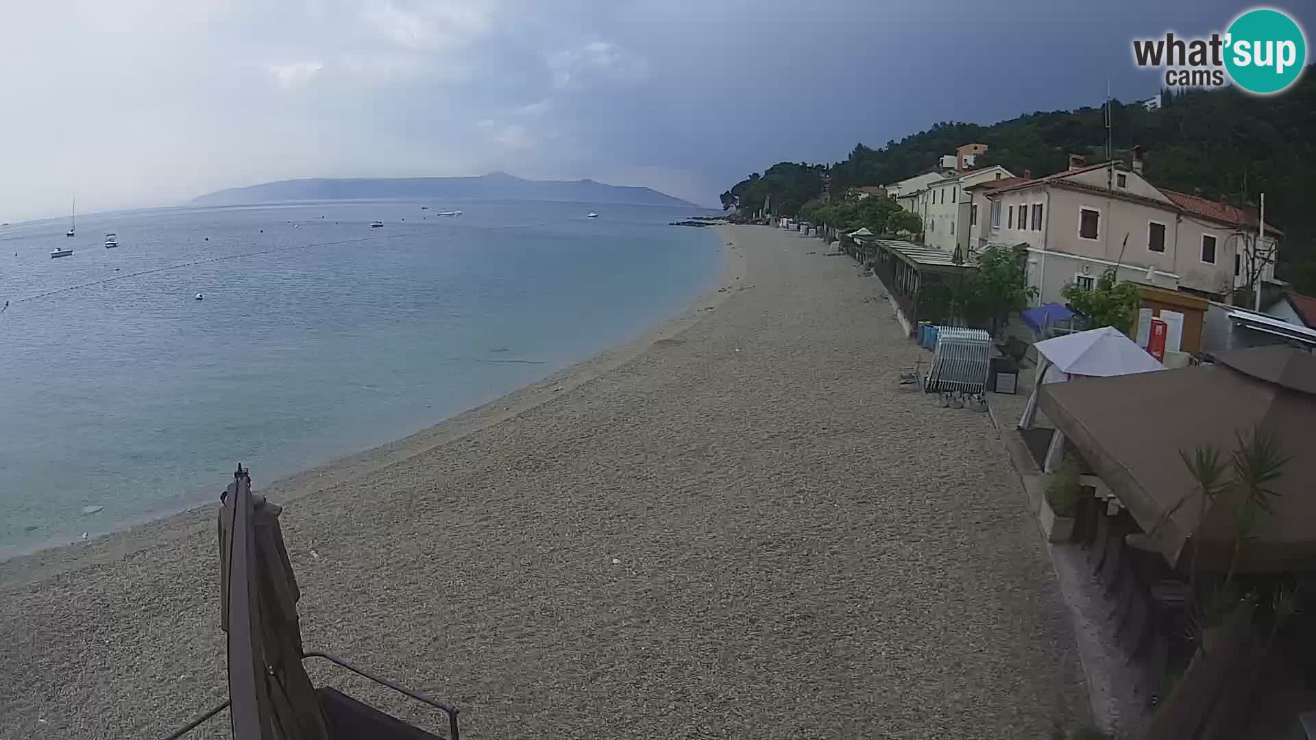Kamera v živo Mošćenička Draga – plaža